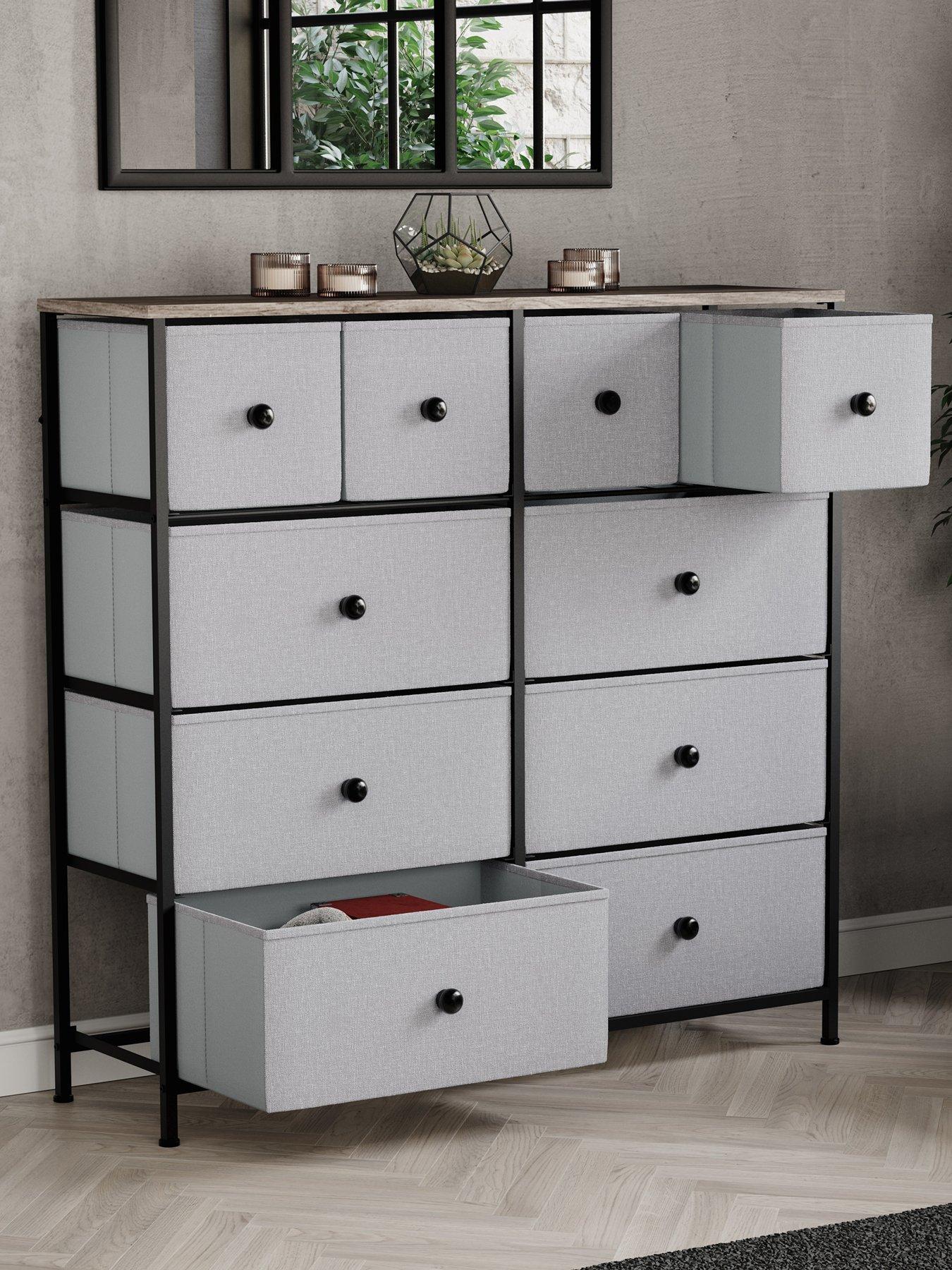 Image 5 of 7 of Vida Designs Chorley 10 Drawer Fabric Chest