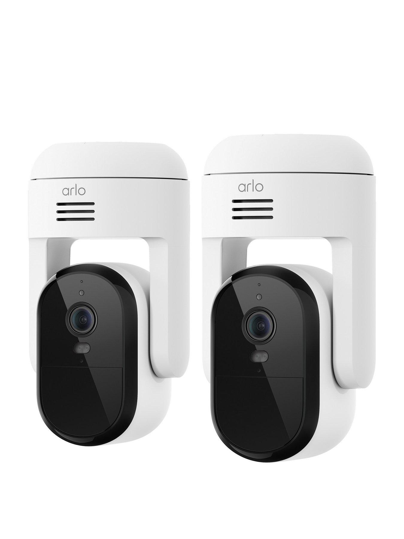 Image 1 of 8 of Arlo Essential 3 2K Pan-Tilt Security 2 Cameras Kit