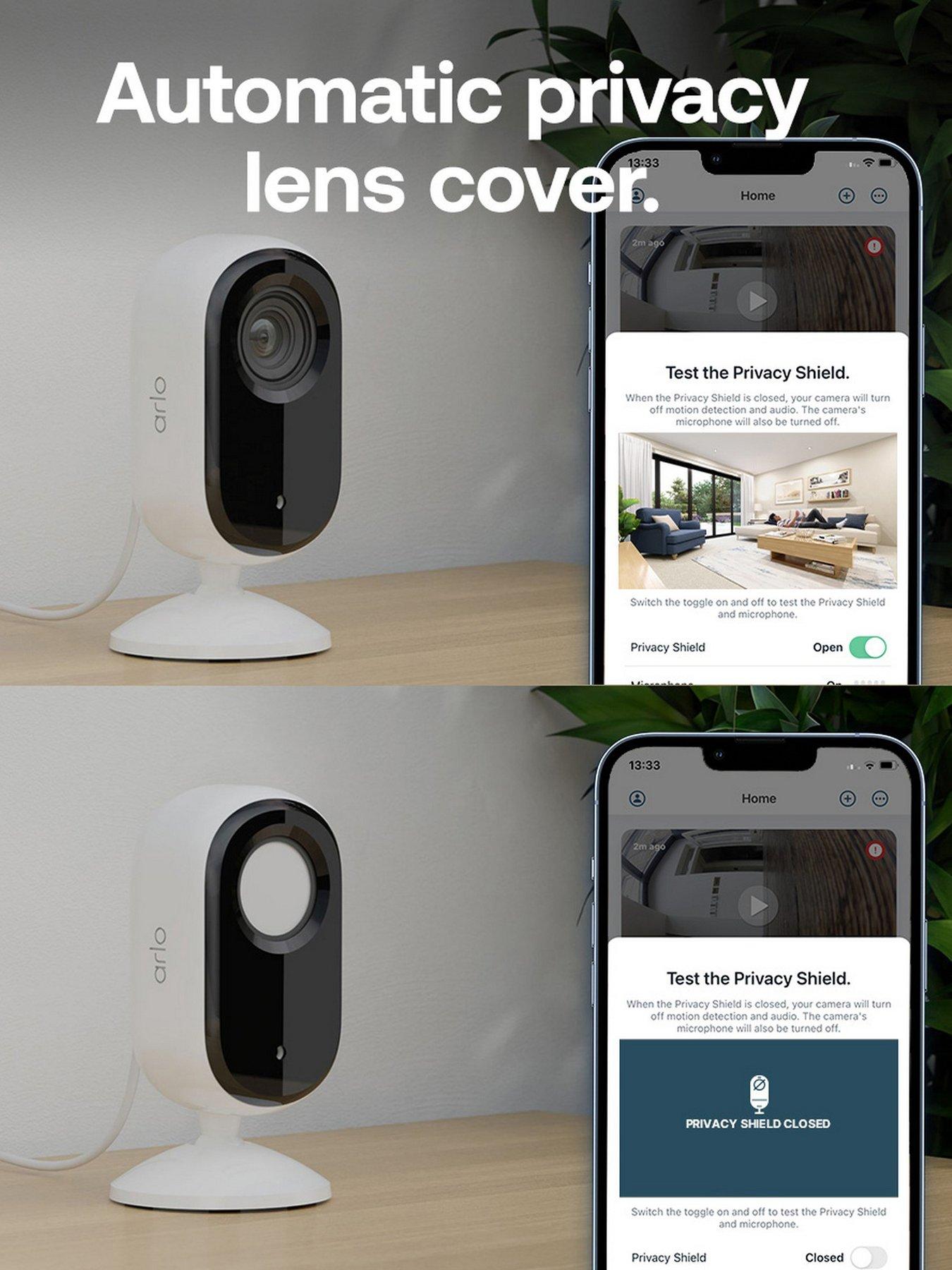 Image 3 of 8 of Arlo Essential 3 2K Indoor 2 Cameras Kit