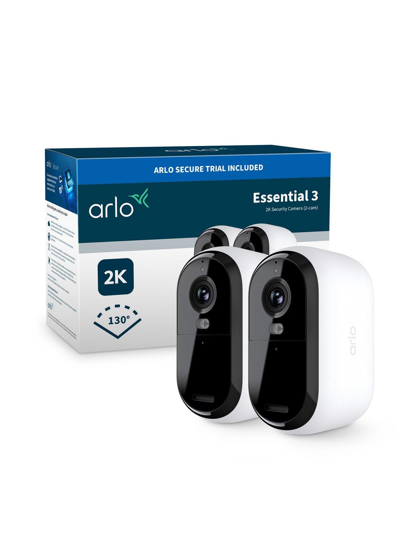 Image 2 of 8 of Arlo Essential 3 2K Outdoor 2 Cameras Kit
