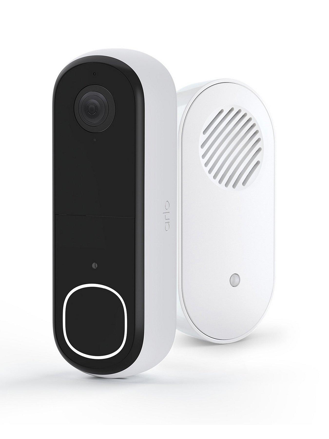 Image 1 of 8 of Arlo Video Doorbell 2K and Chime 2 Kit