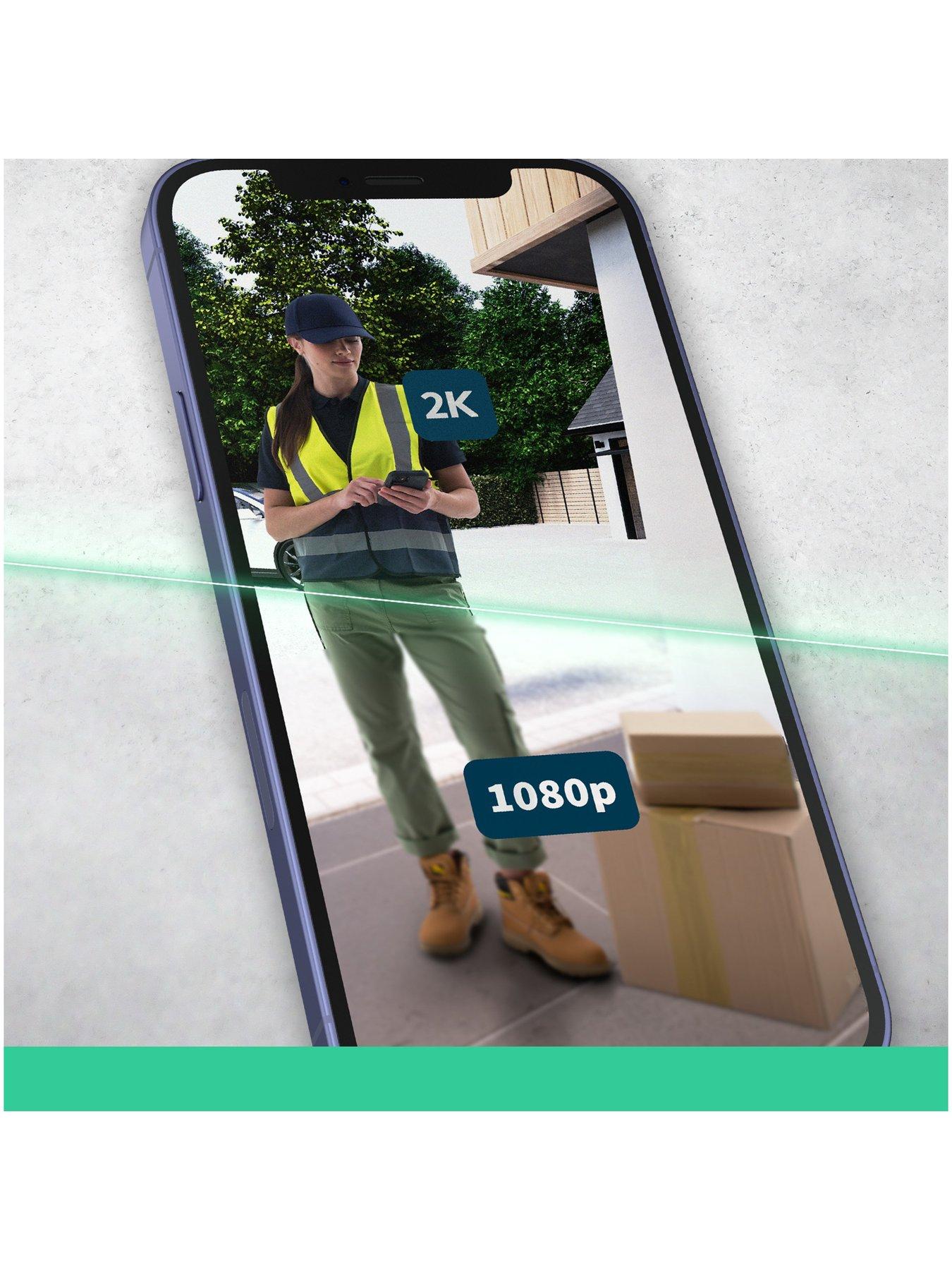 Image 5 of 8 of Arlo Video Doorbell 2K and Chime 2 Kit