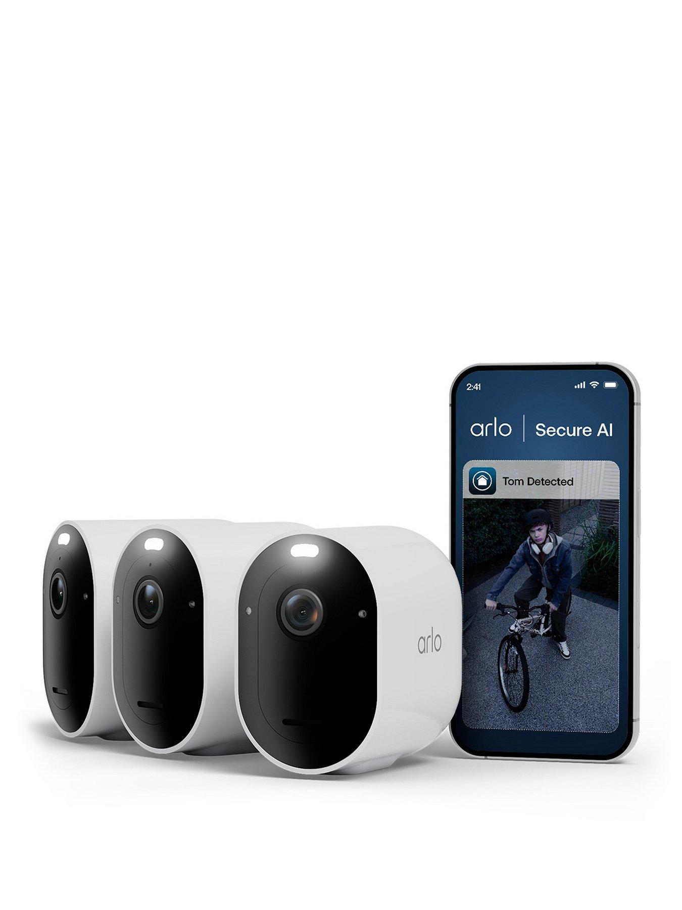 Arlo Pro 6 2K+ 3 Security Cameras Kit