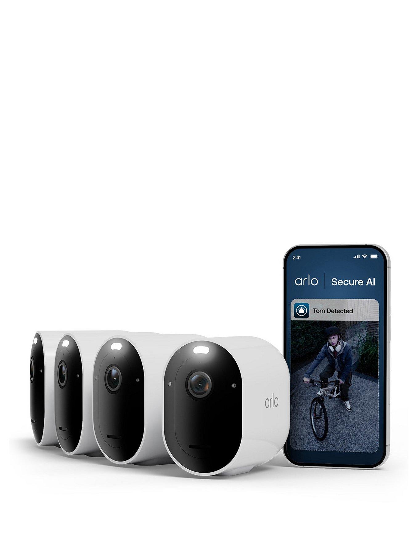 Arlo Pro 6 2K+ 4 Security Cameras Kit