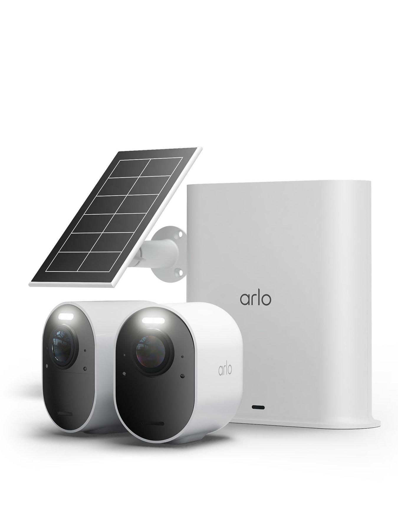 Arlo Ultra 3 4K 2 Security Cameras Kit and Solar Panel Kit