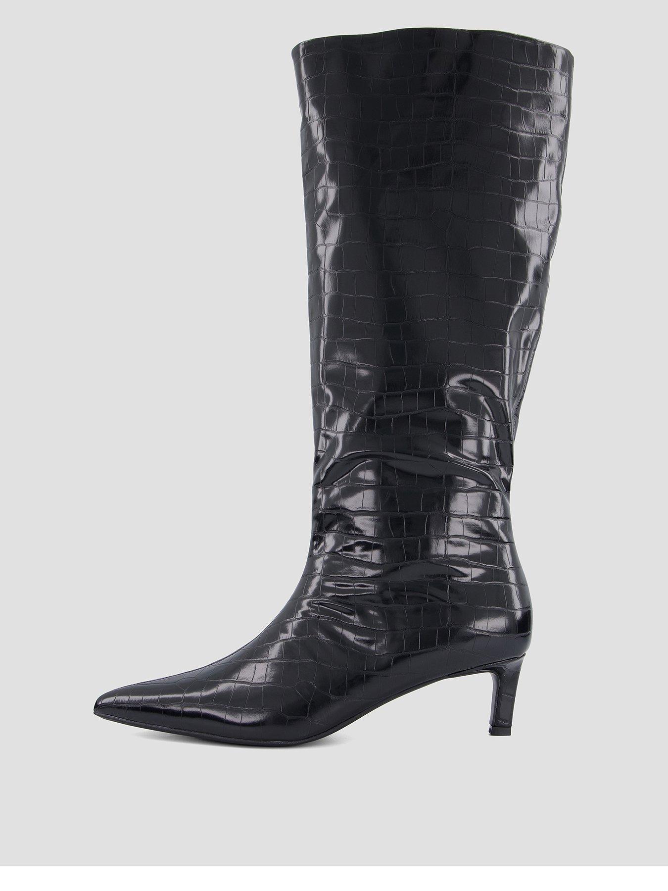 Image 1 of 7 of Only Brixton Knee High Boots