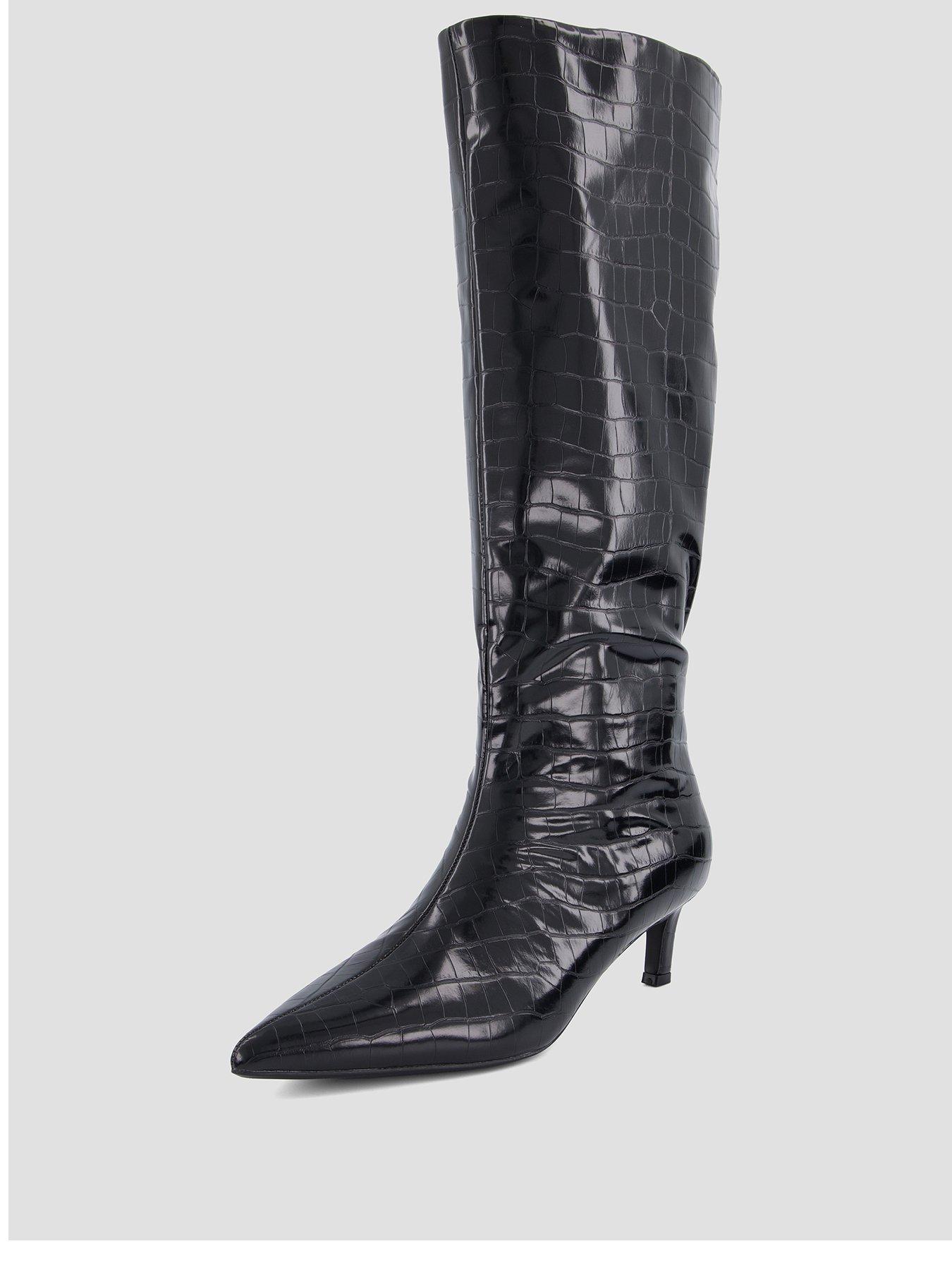 Image 2 of 7 of Only Brixton Knee High Boots