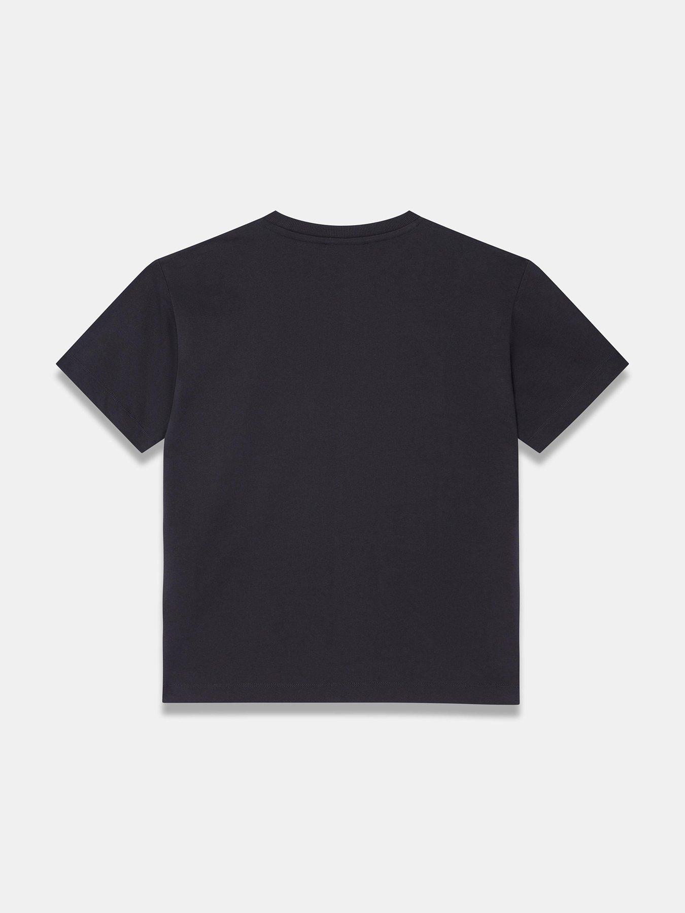 Image 6 of 6 of Mint Velvet Seam Detail T-Shirt - Black