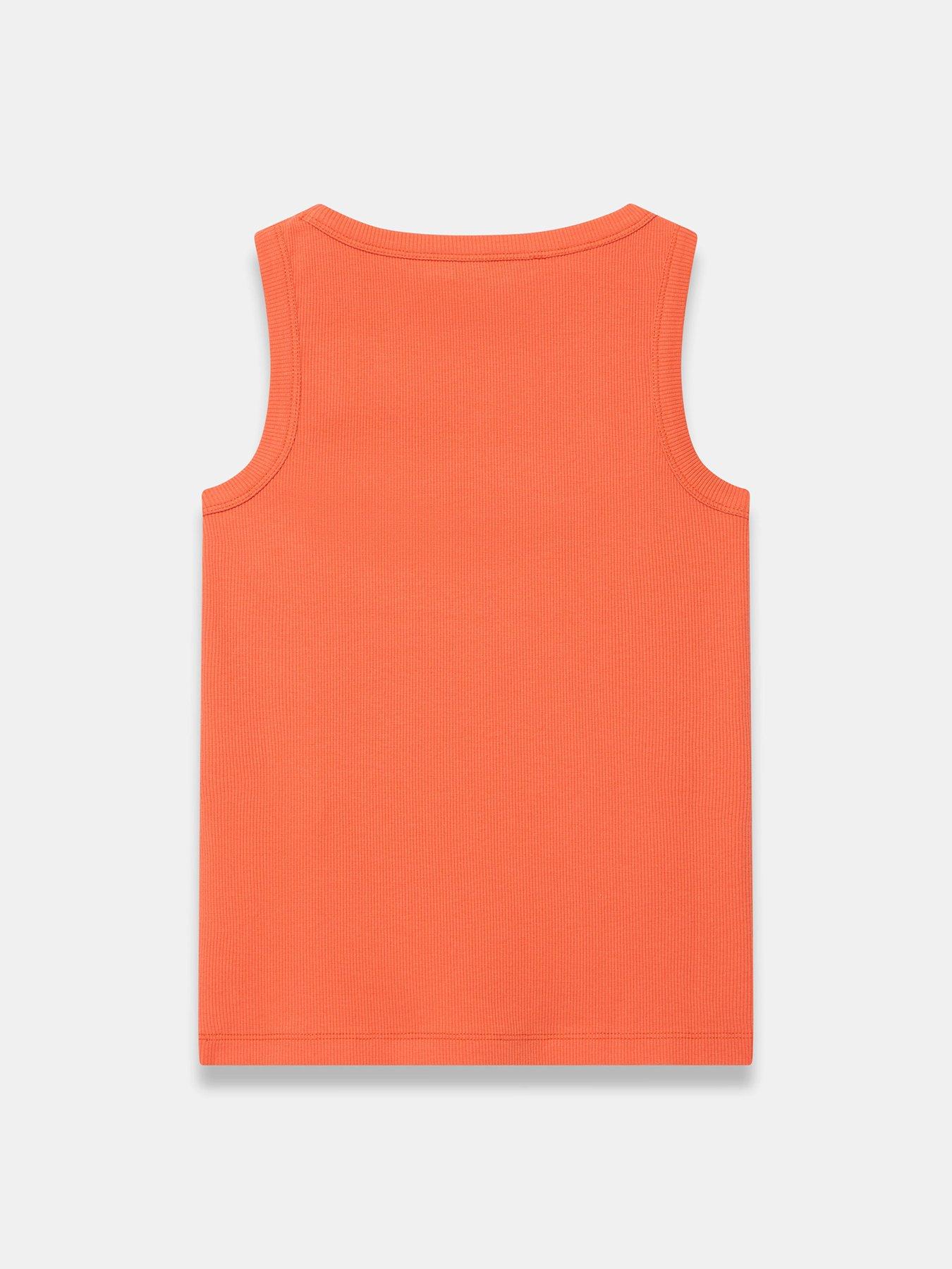 Image 6 of 6 of Mint Velvet Square Scoop Neck Vest - Orange