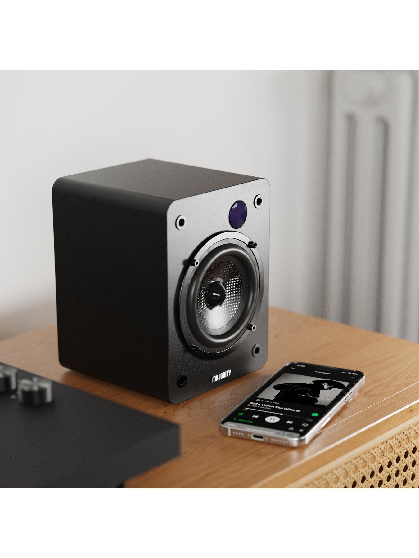 Image 4 of 5 of Majority MAJORITY D50X BOOKSHELF SPEAKERS - BLACK