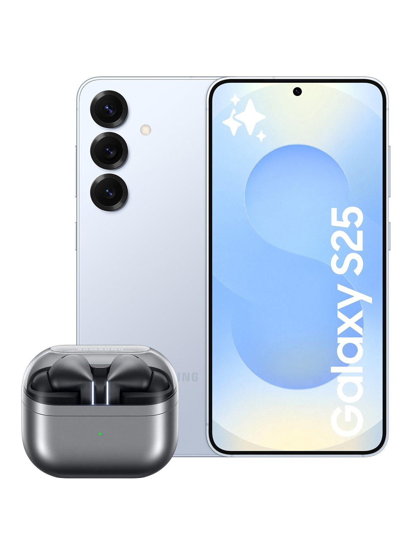 Samsung S25 5G, 512GB Mobile with  Buds3 Pro Silver with  AI