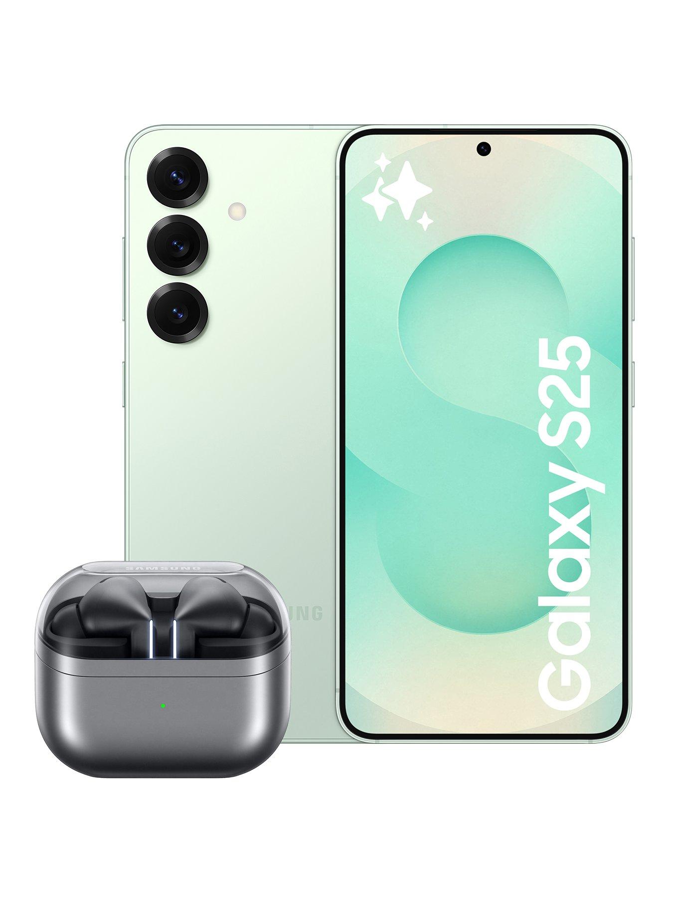 Samsung S25 5G, 512GB Mobile with  Buds3 Pro Silver with  AI