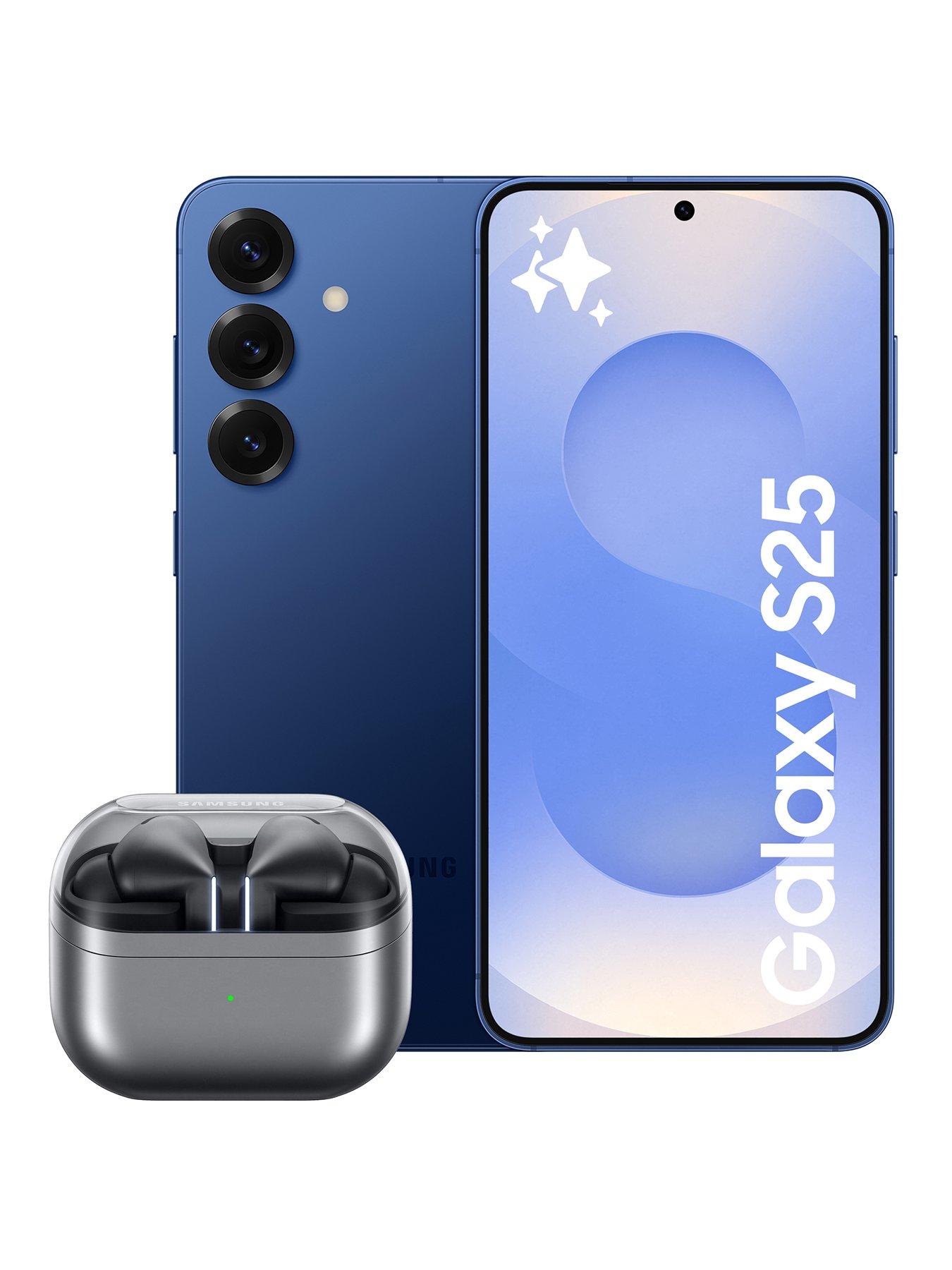 Samsung S25 5G, 256GB Mobile with  Buds3 Pro Silver with  AI