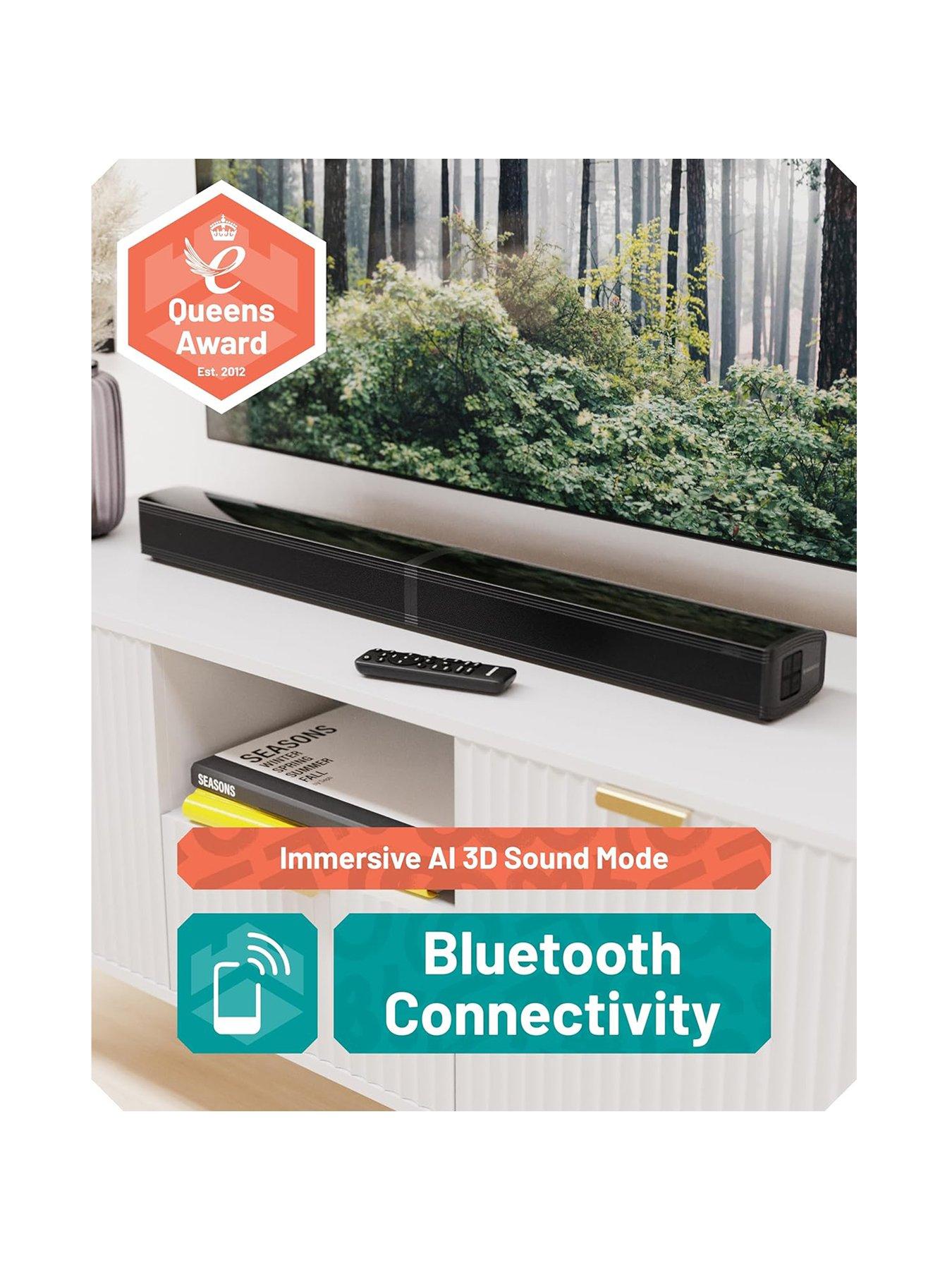 Image 7 of 7 of Oakcastle SB80 Split Sound Bar or Stereo Speaker System