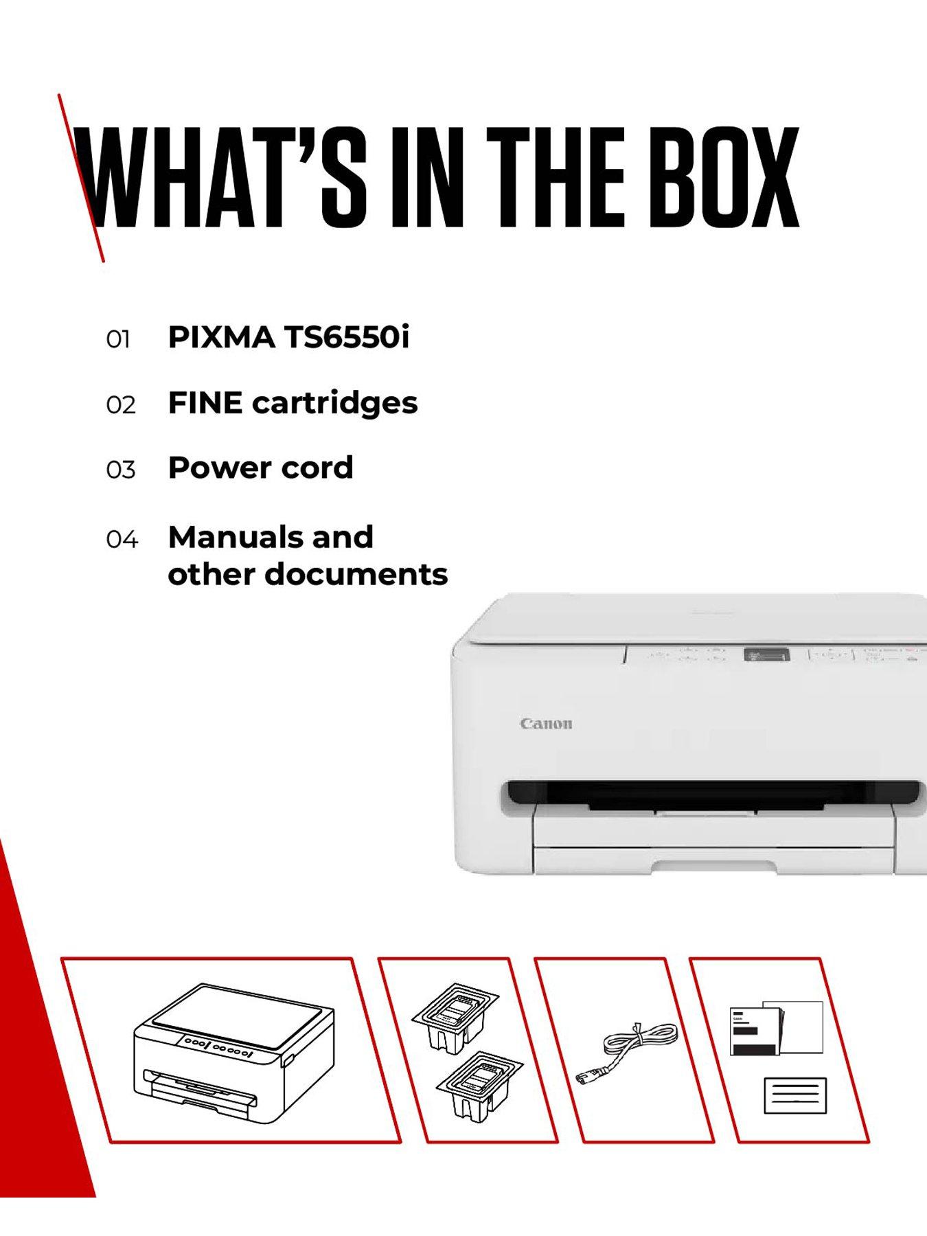 Image 6 of 6 of Canon Pixma TS6550i Multifunction Printer