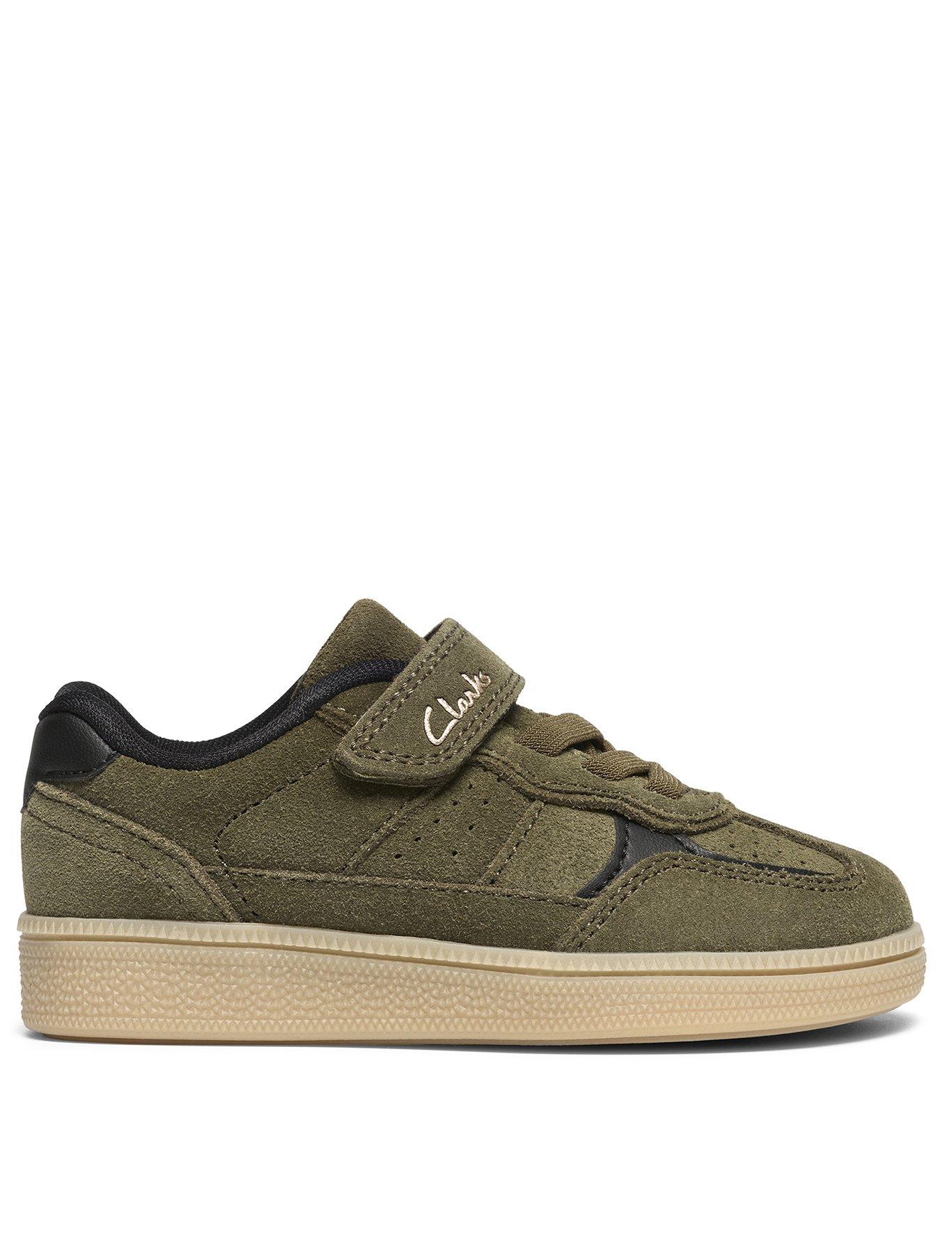 Clarks Kids Cypress Pop Trainer - Brown