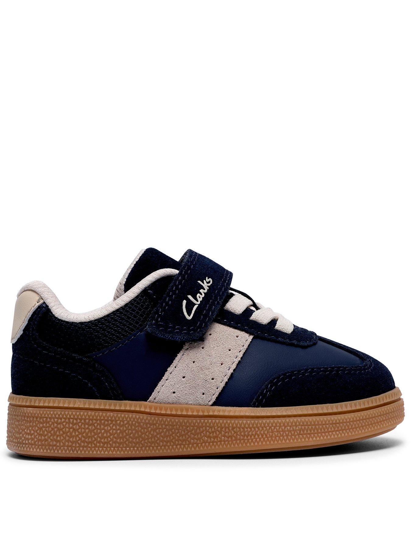 Clarks Toddler Cypress Step Trainer - Navy