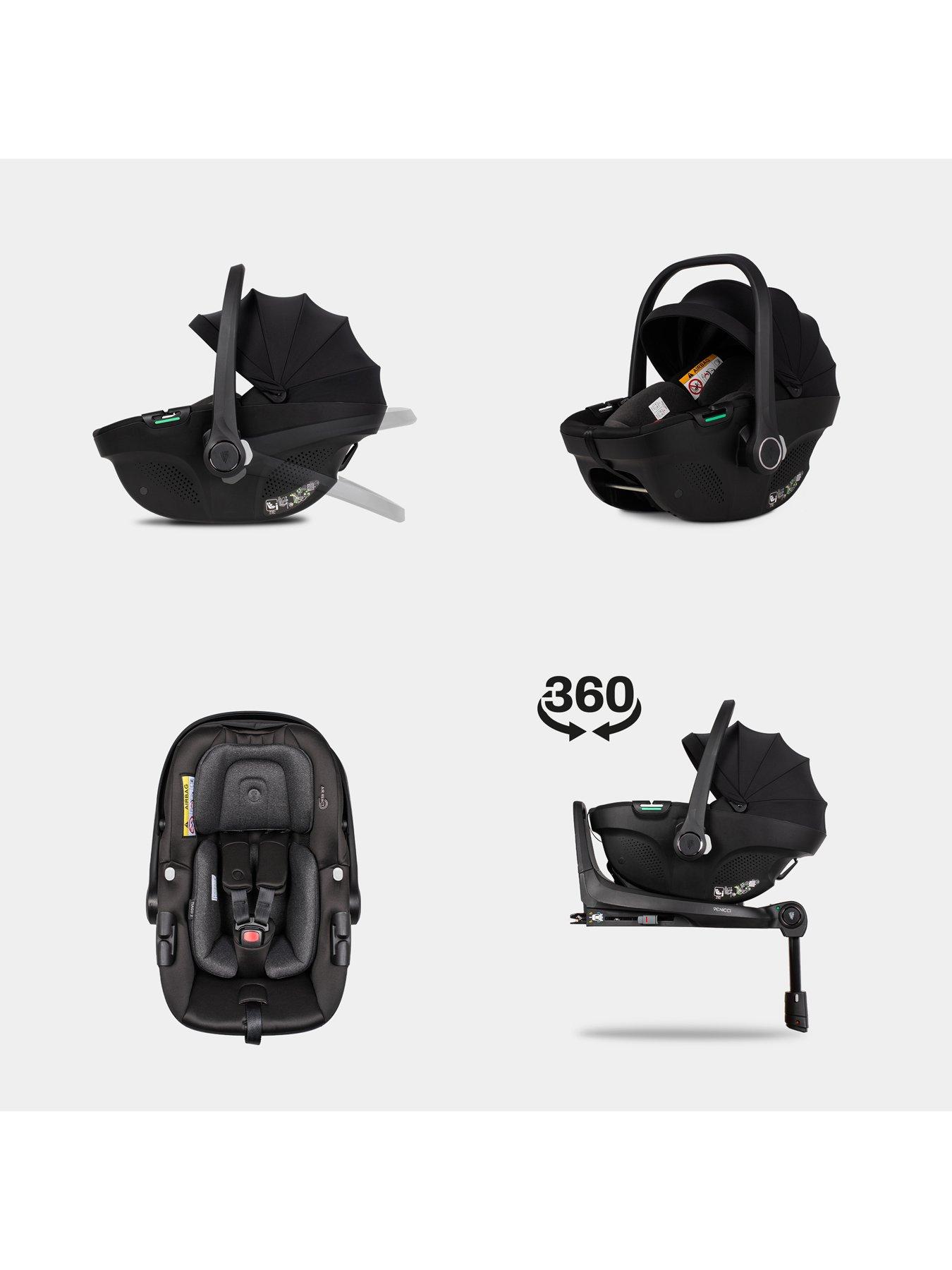 Image 7 of 8 of Venicci Upline 3 - 4in1 Bundle Tiago Black Car Seat and 360 Base - Onyx
