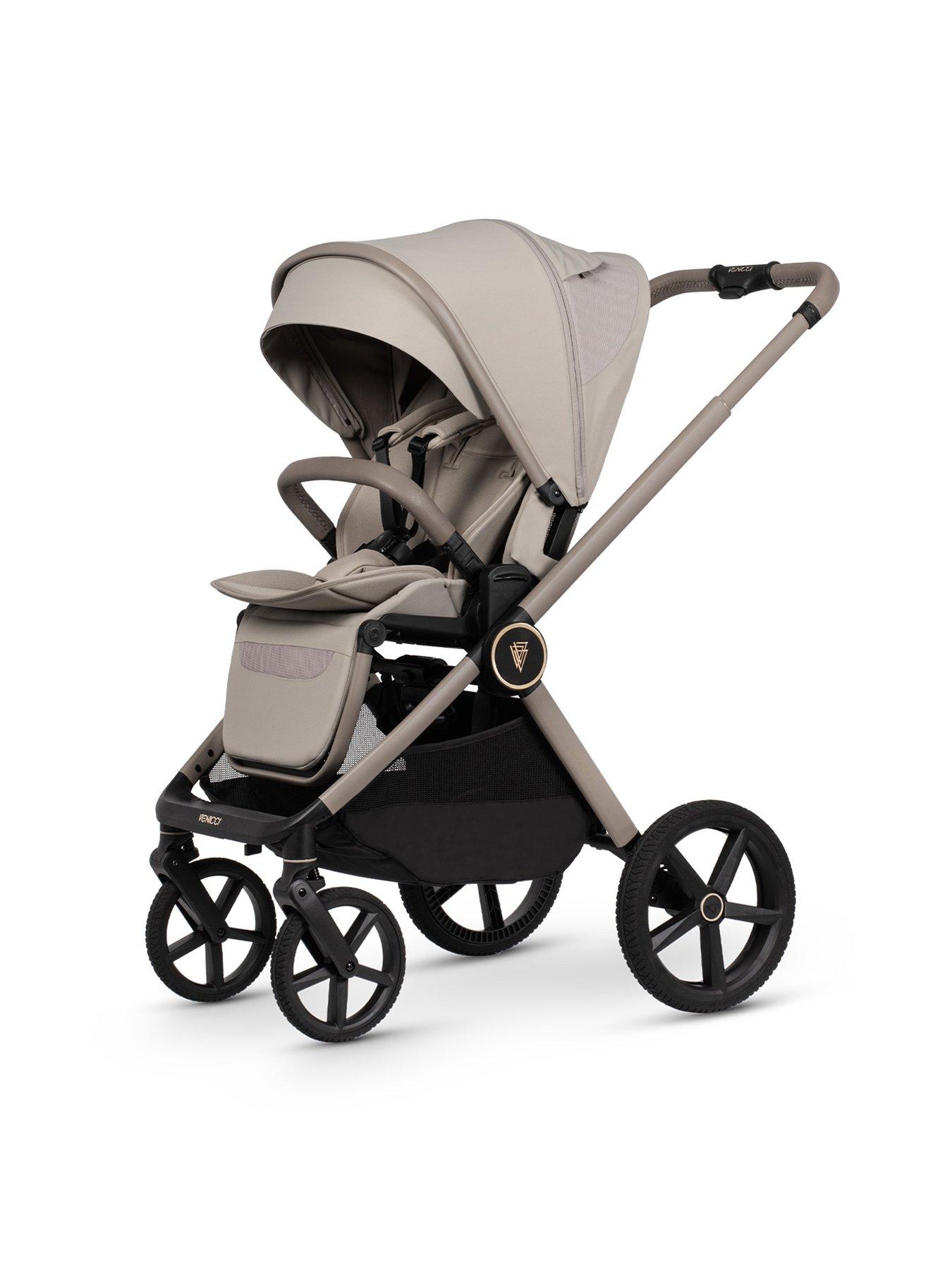Image 4 of 7 of Venicci Upline 3 - 4in1 Bundle Tiago Black Car Seat and 360 Base - Pebble