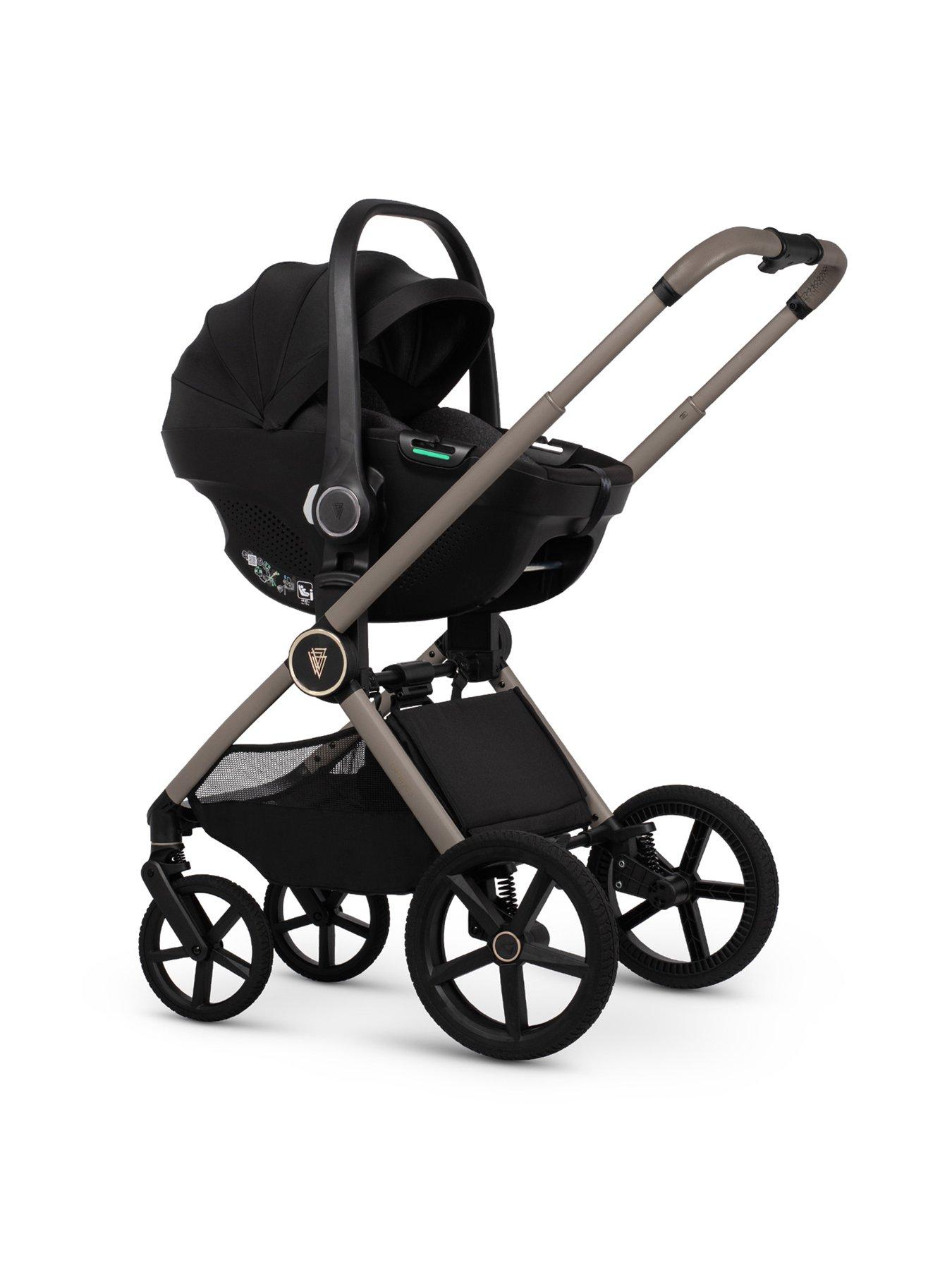 Image 5 of 7 of Venicci Upline 3 - 4in1 Bundle Tiago Black Car Seat and 360 Base - Pebble