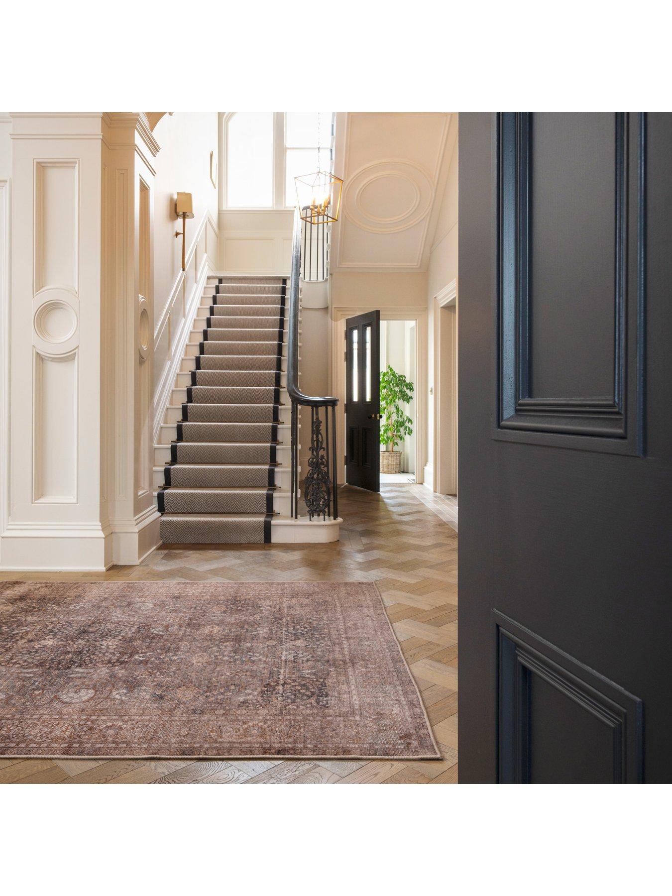Image 3 of 5 of Kukoon Soft Washable Heritage Brown Rug - Winnie
