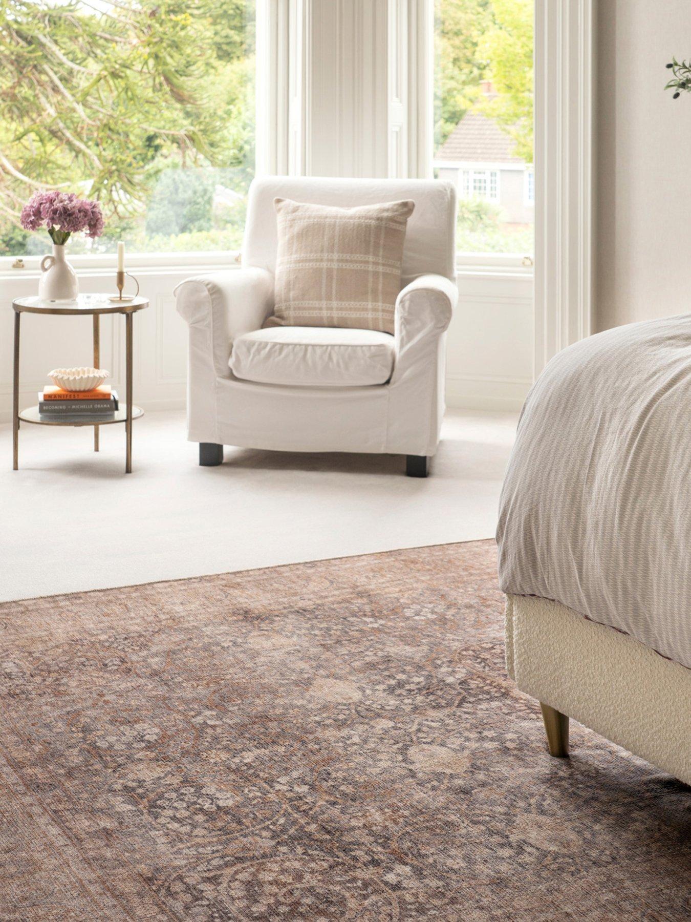 Image 5 of 5 of Kukoon Soft Washable Heritage Brown Rug - Winnie