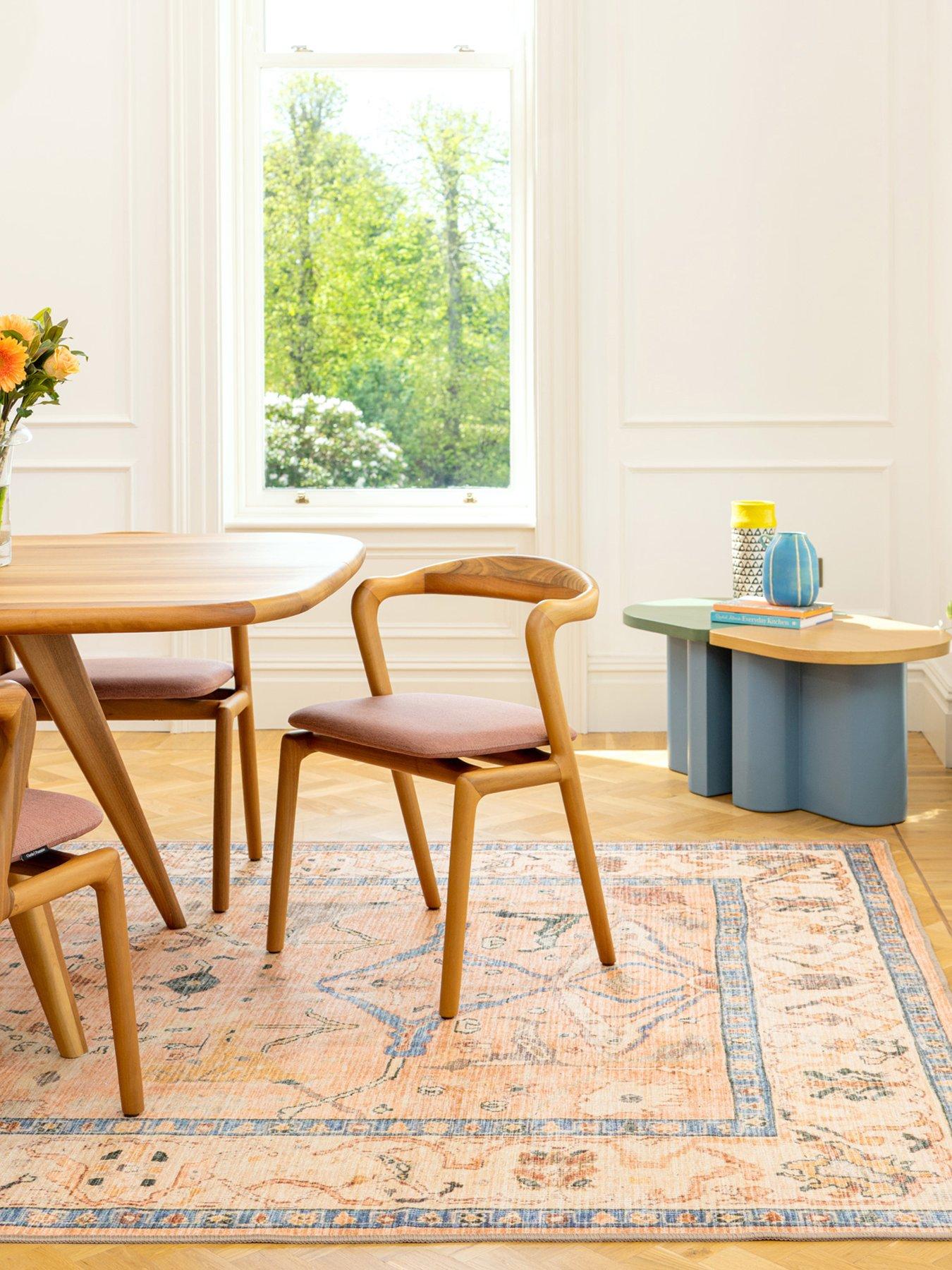 Image 3 of 7 of Kukoon Soft Washable Multicolour Vintage Rug - Amelia