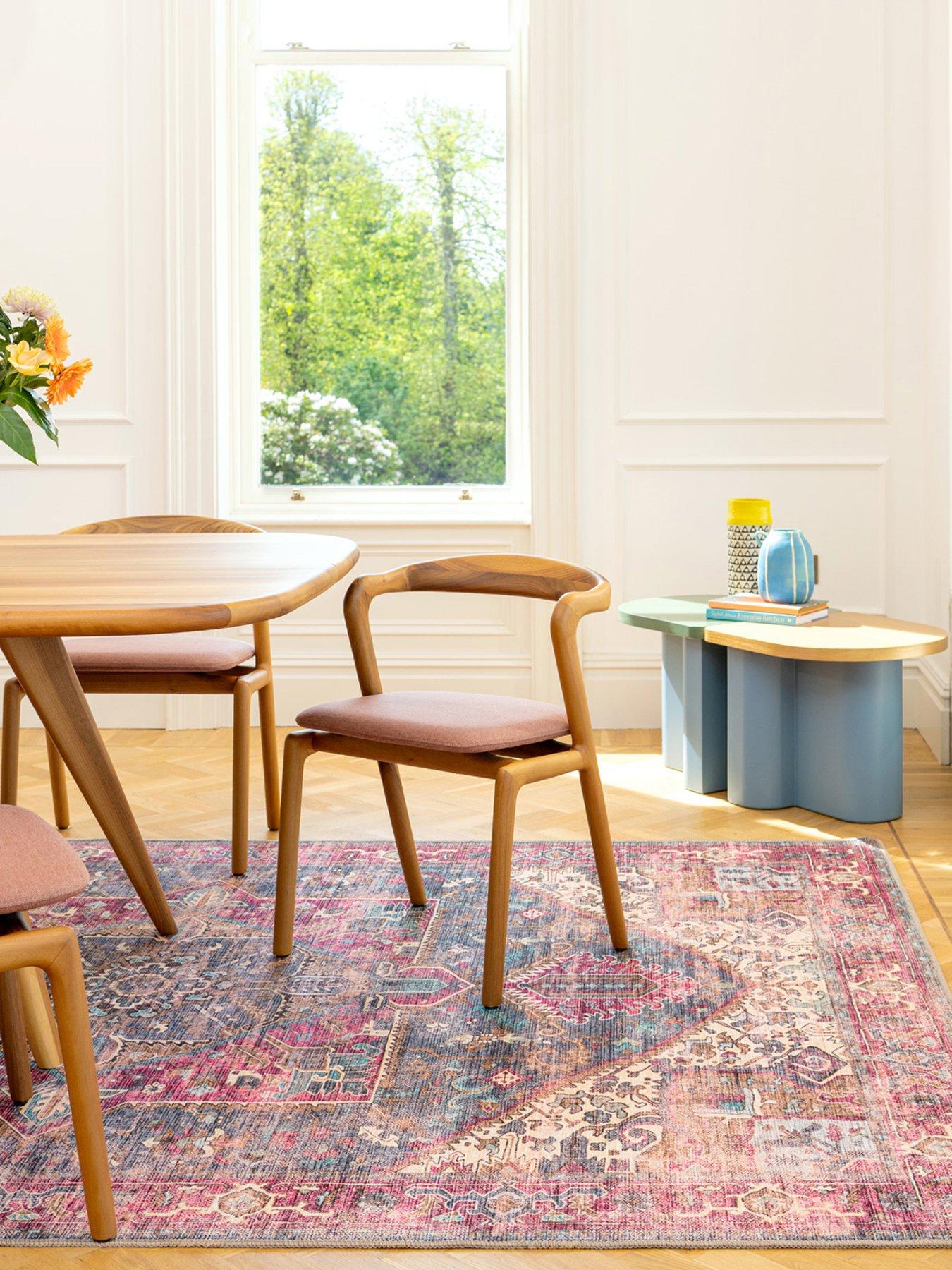 Image 6 of 7 of Kukoon Soft Washable Multicolour Rug - Delphine