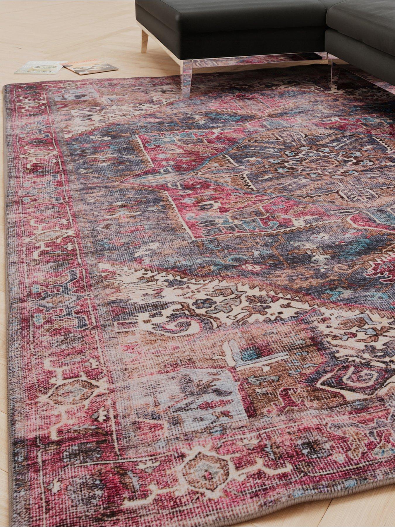 Kukoon Soft Washable Multicolour Runner - Delphine
