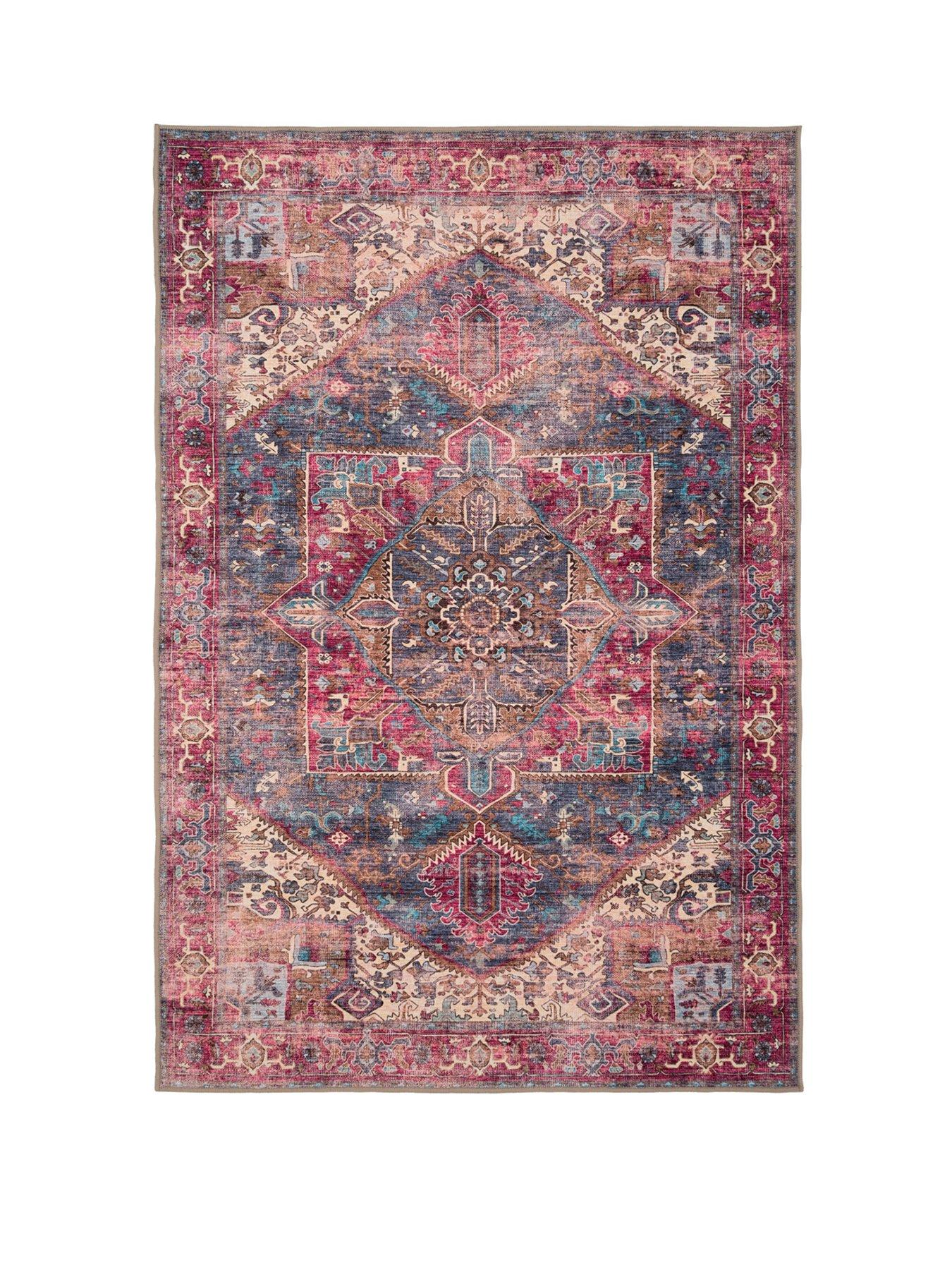 Image 2 of 6 of Kukoon Soft Washable Multicolour Runner - Delphine