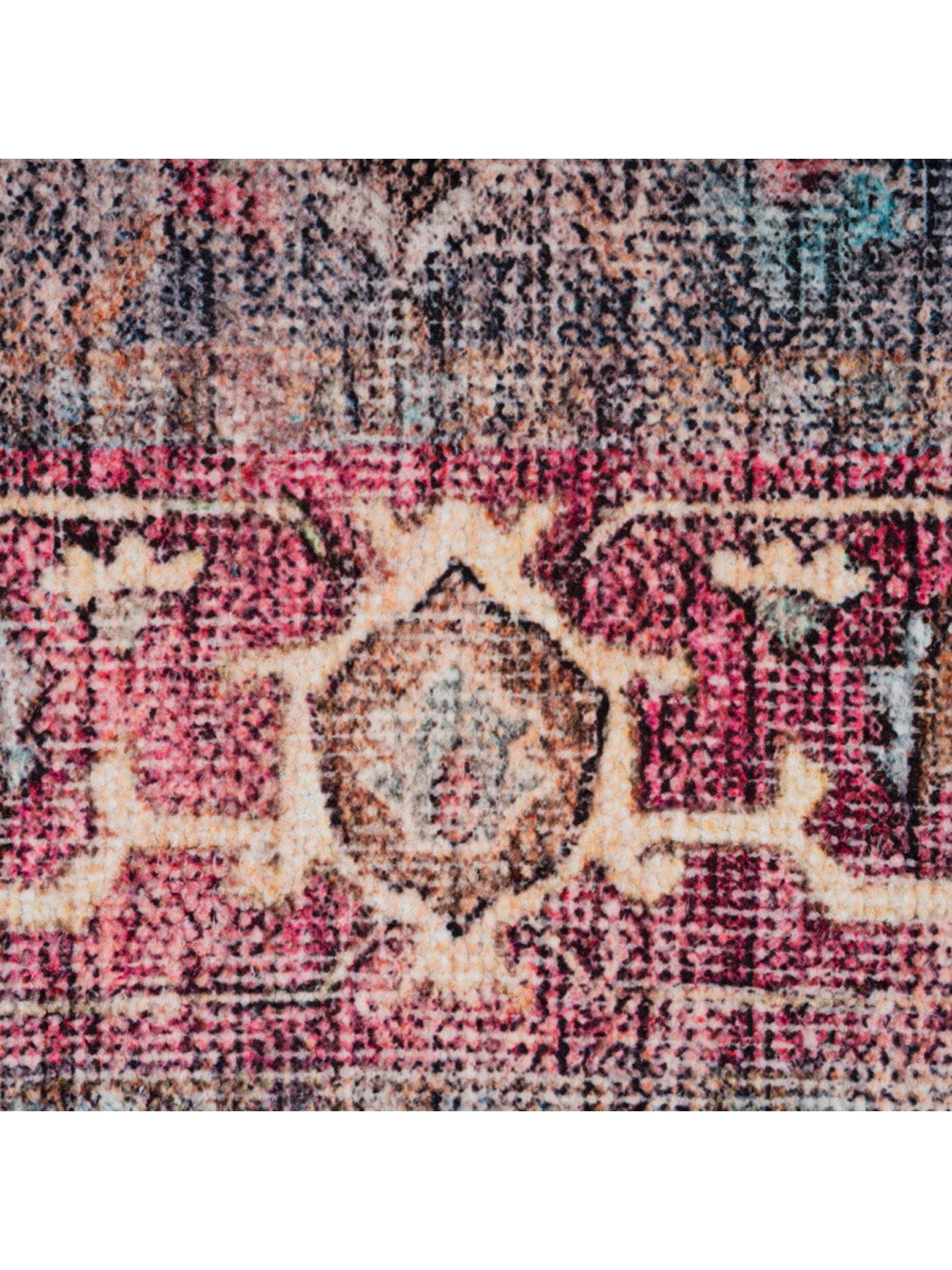 Image 5 of 6 of Kukoon Soft Washable Multicolour Runner - Delphine