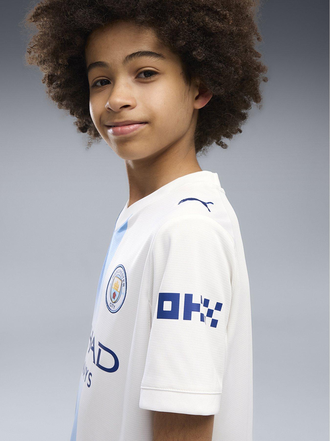 Image 3 of 5 of Puma Junior Manchester City 26/27 3rd Replica Shirt - White