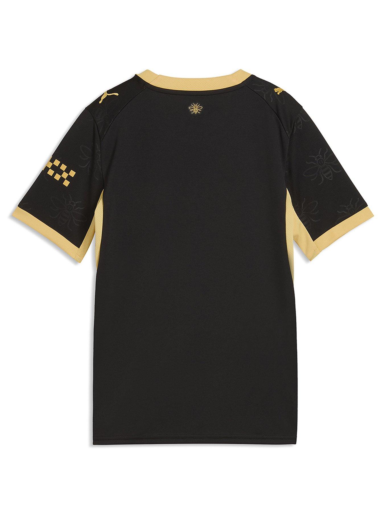 Image 2 of 2 of Puma Junior Manchester City 26/27 Away Replica Shirt - Black