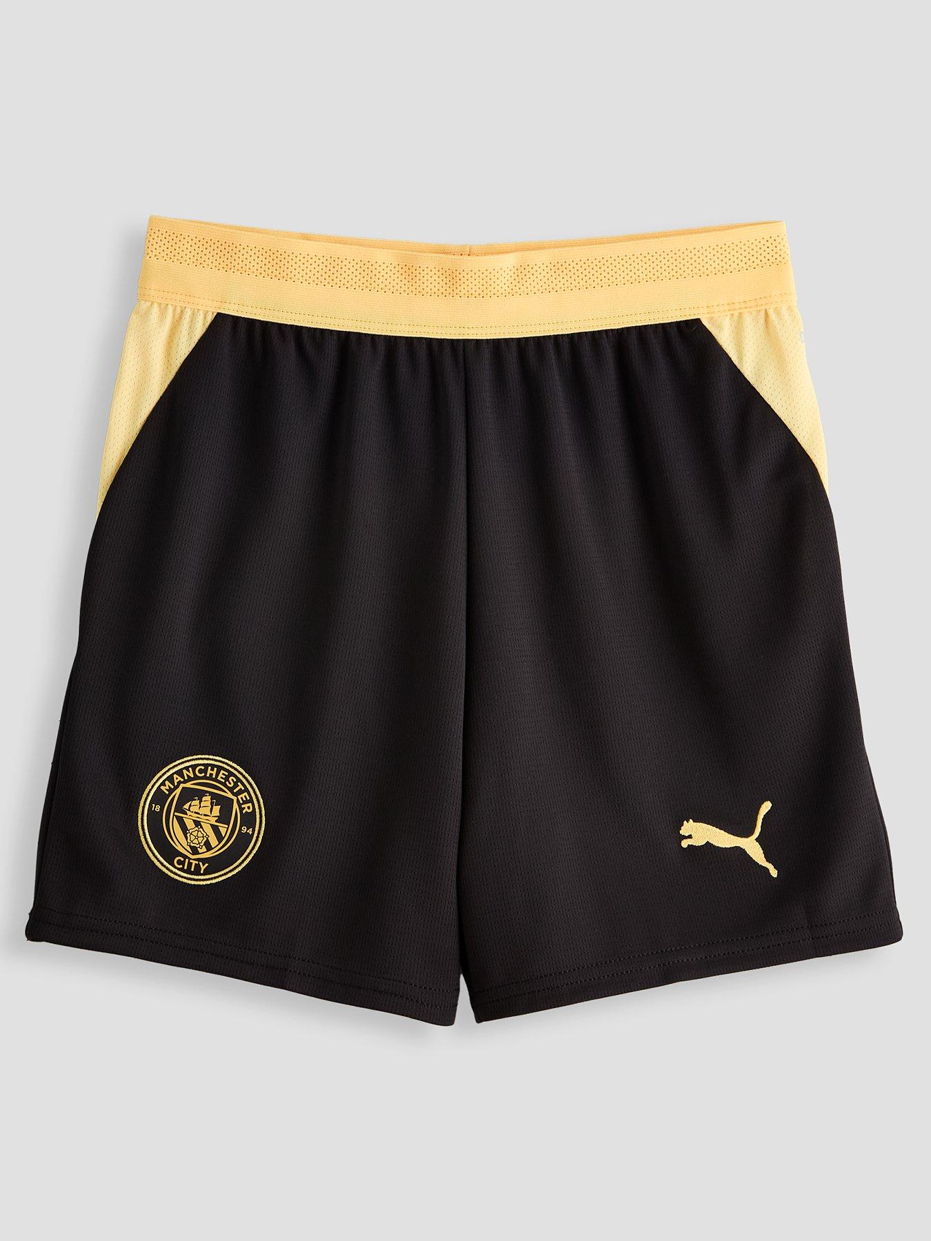 Image 1 of 4 of Puma Junior Manchester City 26/27 Away Replica Short - Black