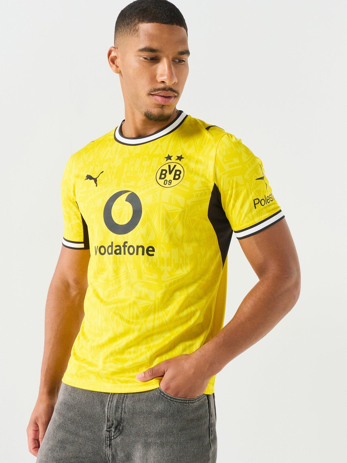Puma Mens Bvb Home 26/27 Replica Shirt - Yellow