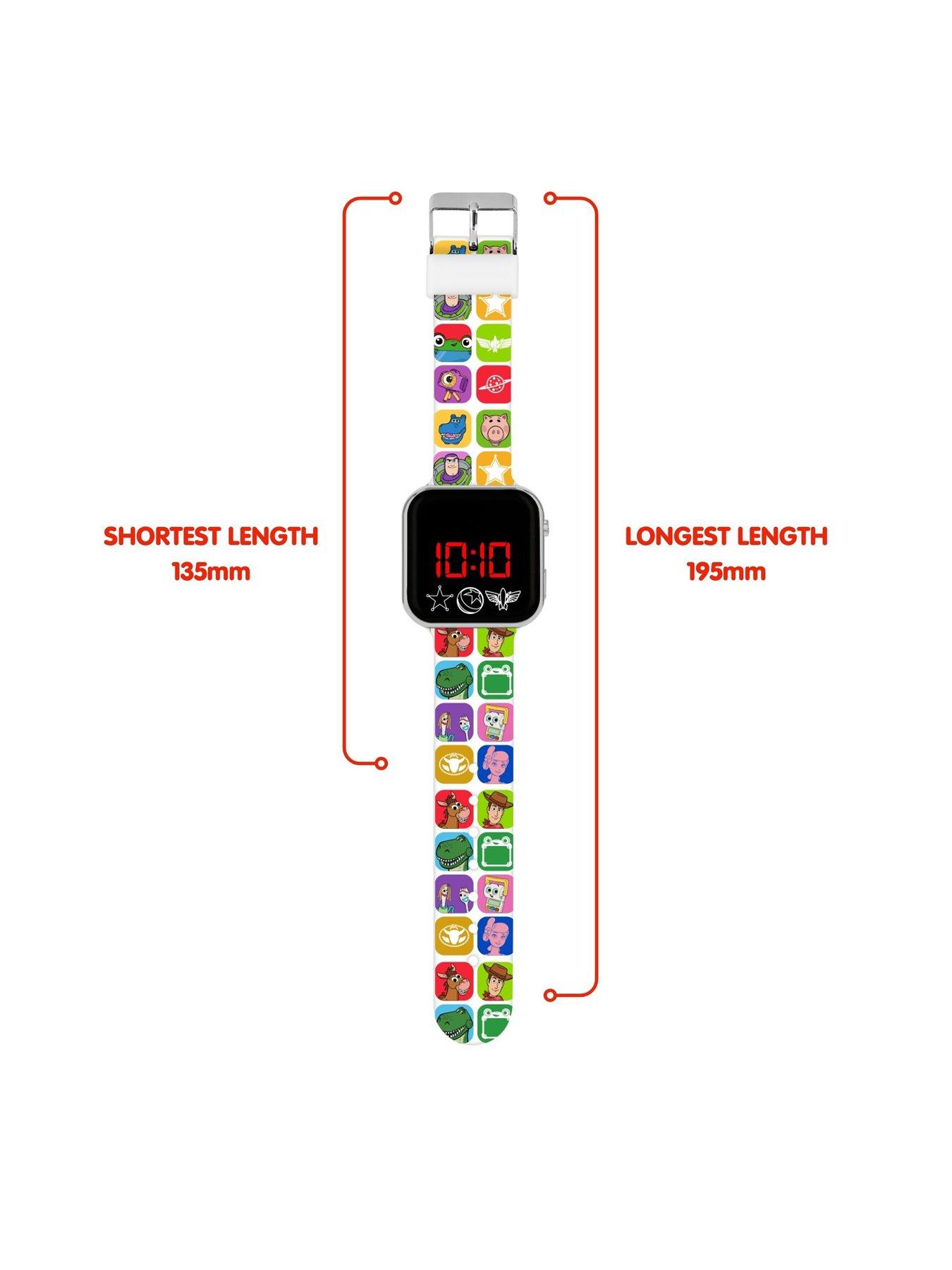 Toy Story 5 LED Display Watch with Silicone Character Strap for Kids ...