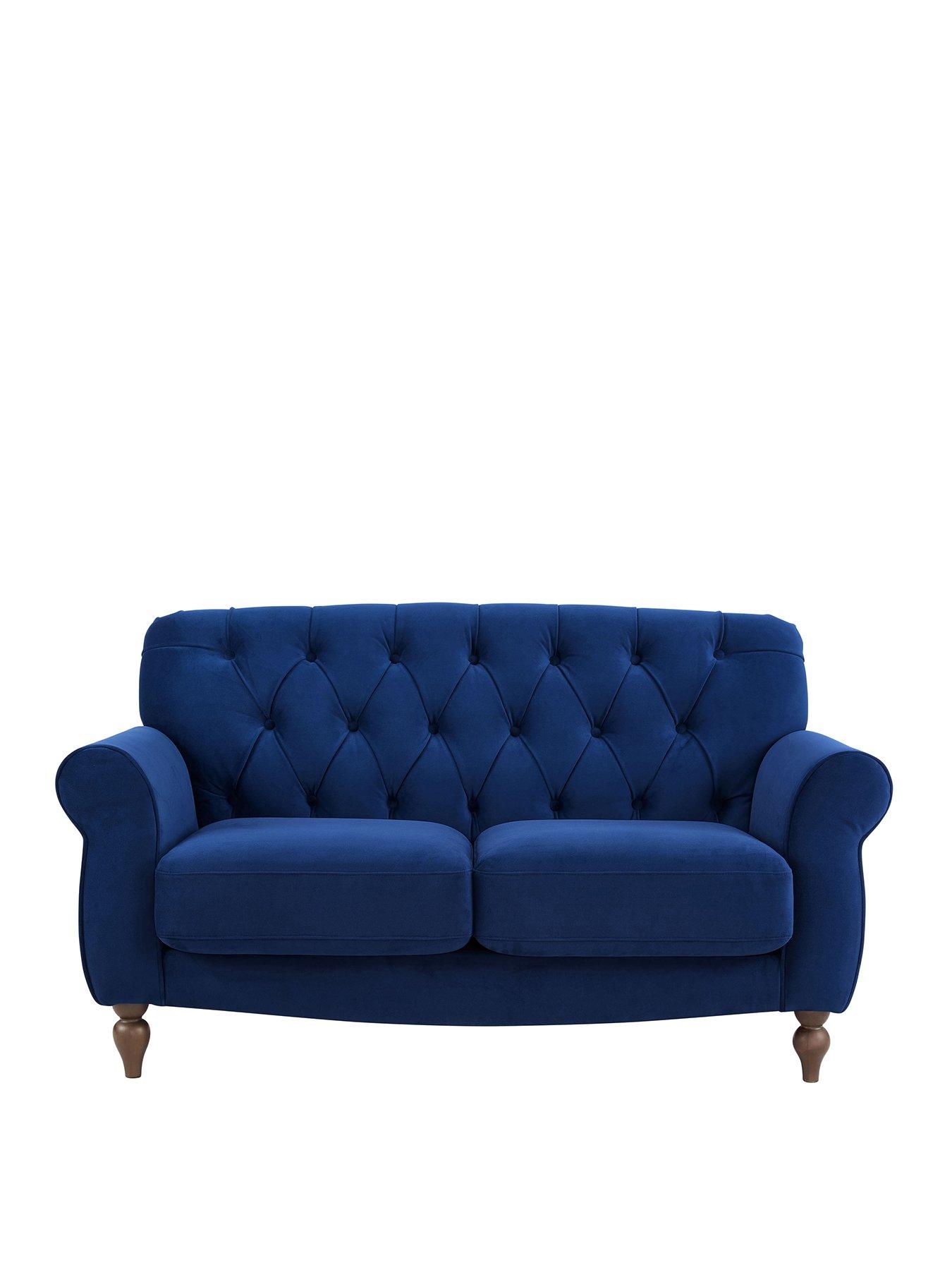Image 2 of 7 of Dusk Hebden 2 Seater Sofa - Royal Blue