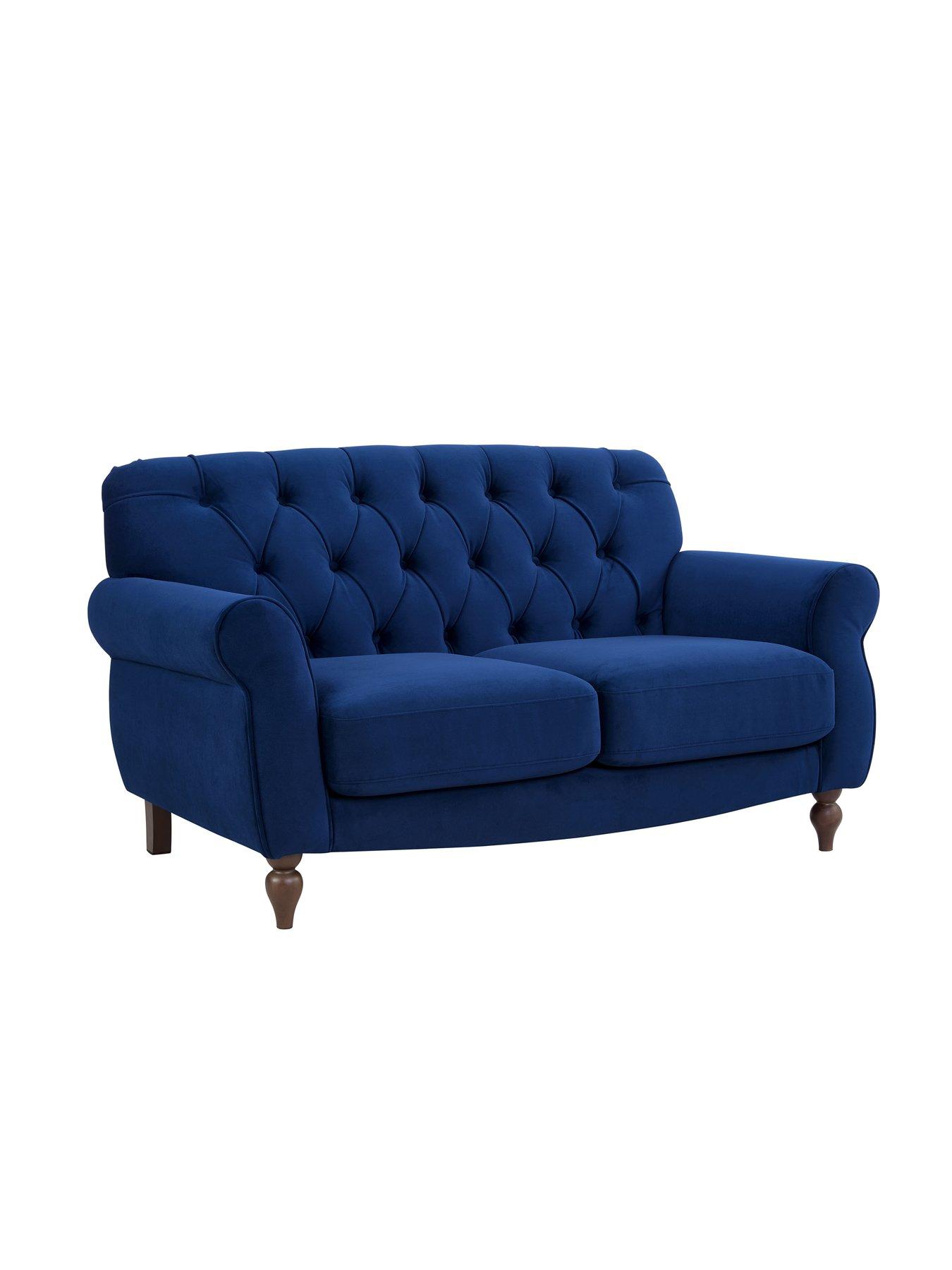 Image 3 of 7 of Dusk Hebden 2 Seater Sofa - Royal Blue