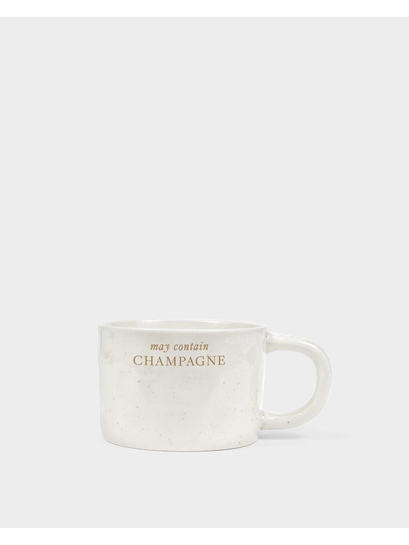 Image 4 of 6 of Katie Loxton SPECKLED SENTIMENT MUG WITH TAG , may contain CHAMPAGNE , 9.5cm x 9.5cm x 7cm
