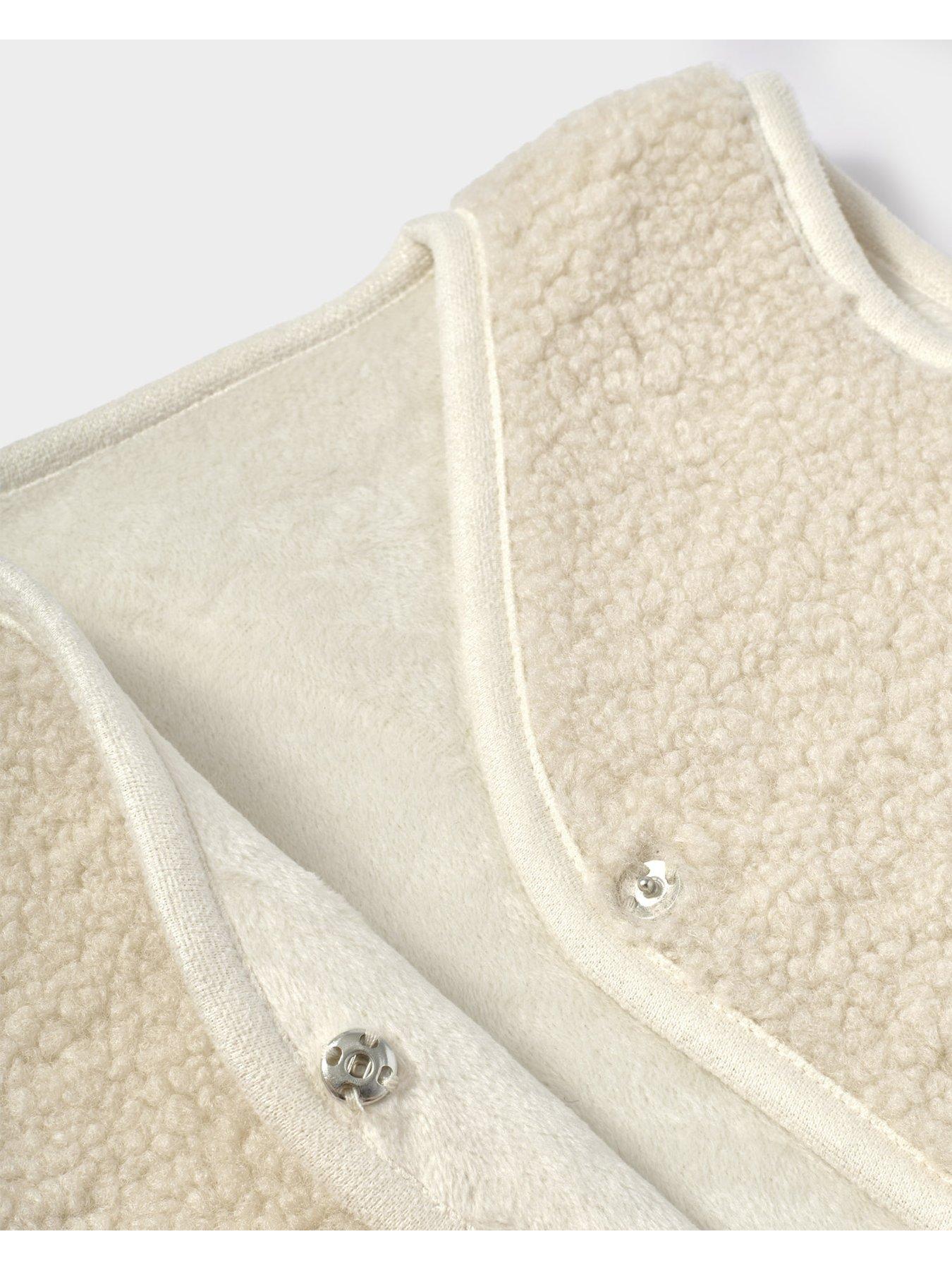 Image 4 of 6 of Katie Loxton BABY BORG GILET , Off White , 30cm x 28.5cm