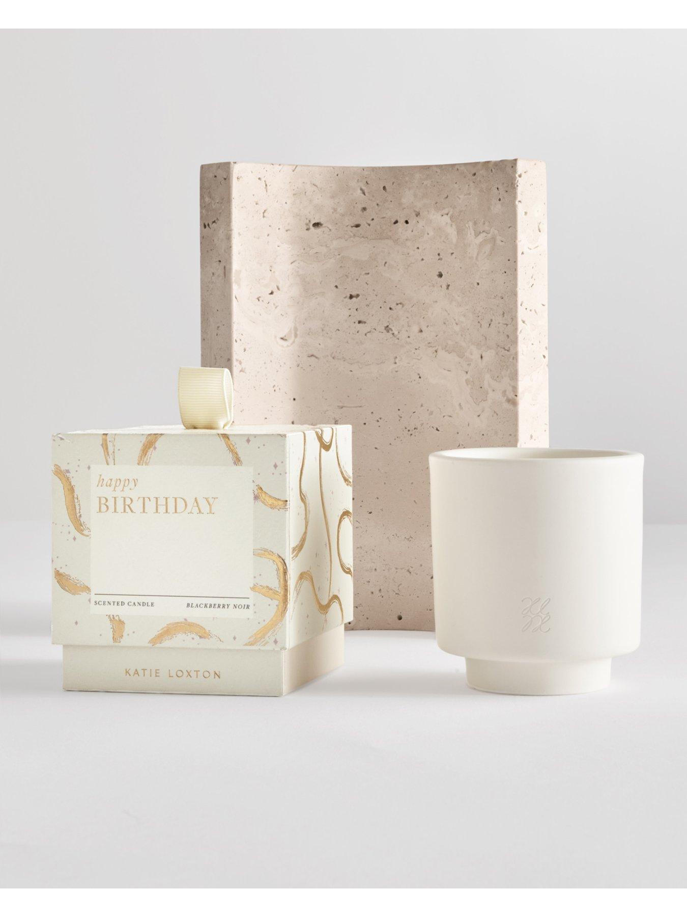 Image 5 of 6 of Katie Loxton CERAMIC SENTIMENT CANDLE , Happy Birthday , 8.5cm x 7.5cm x 5.1cm