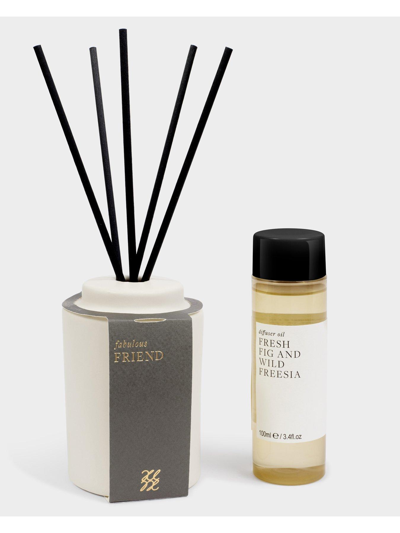 Image 3 of 6 of Katie Loxton CERAMIC SENTIMENT REED DIFFUSER , Fabulous Friend , 8.2cm x 6.4cm x 6.4cm