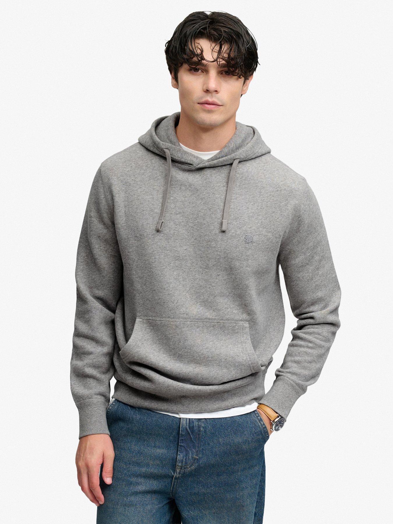 Superdry Essential SDCO Logo Hoodie - Grey
