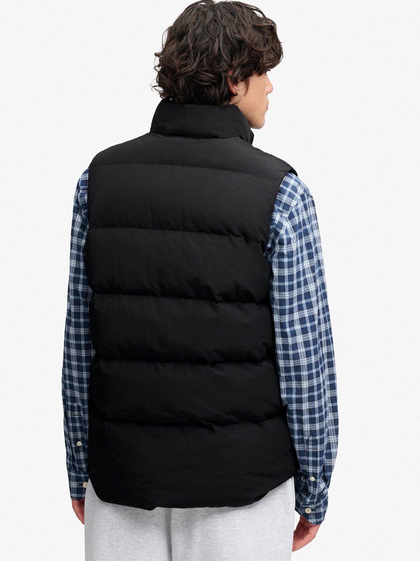 Image 2 of 5 of Superdry Non Hood Short Everest Gilet - Black