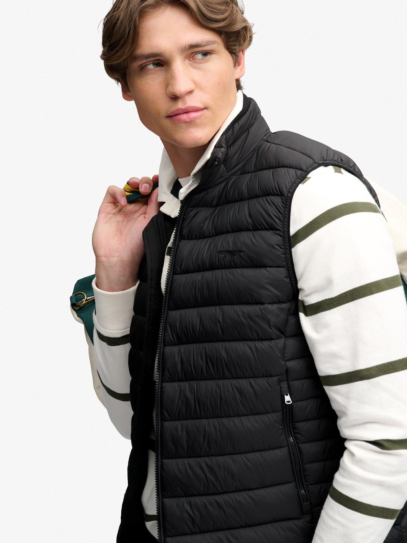Image 5 of 5 of Superdry Fuji Lite Padded Gilet - Black
