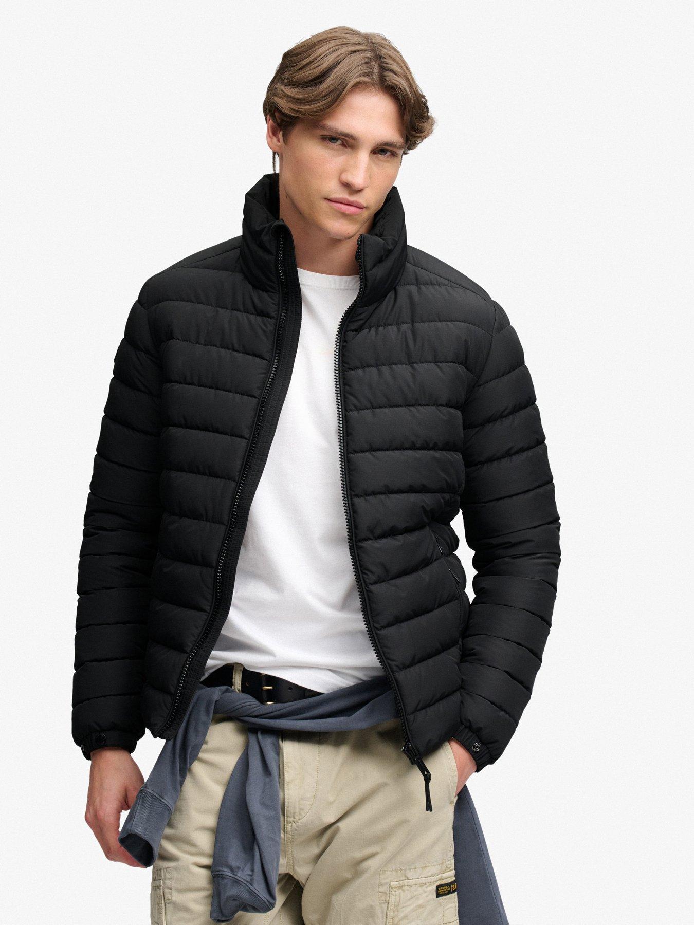 Superdry Fuji Midweight Padded Jacket - Black