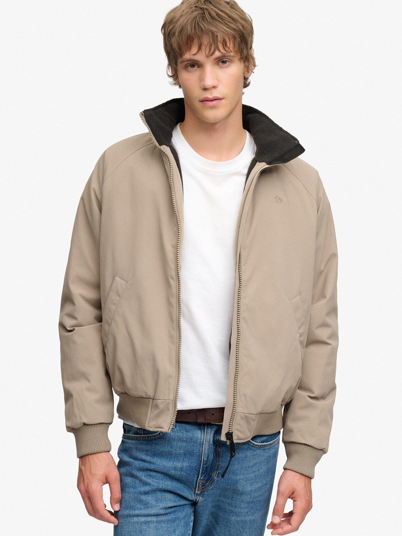 Superdry City Fleece Lined Jacket - Brown