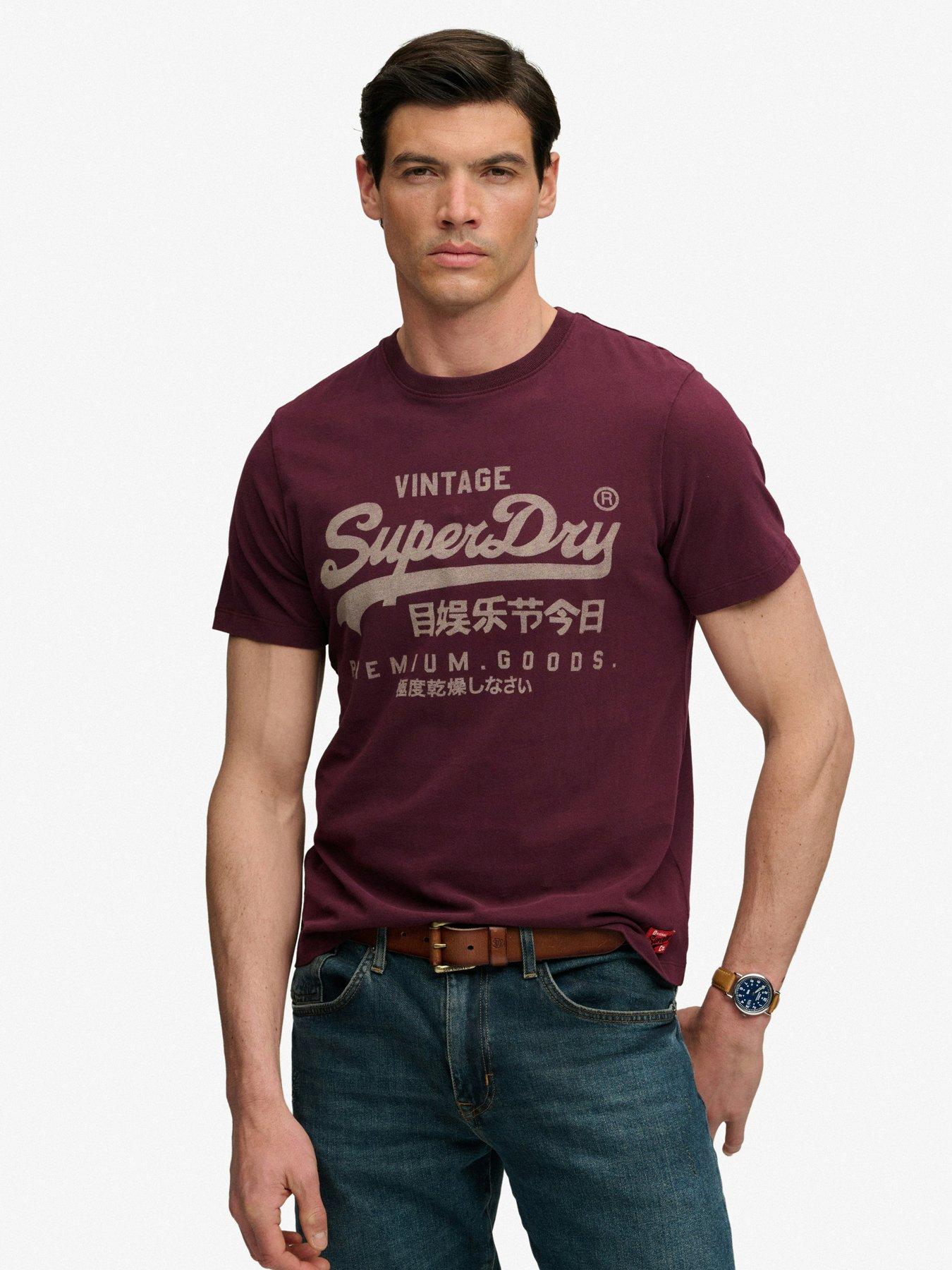 Superdry Superdry Vl Classic T-Shirt - Red