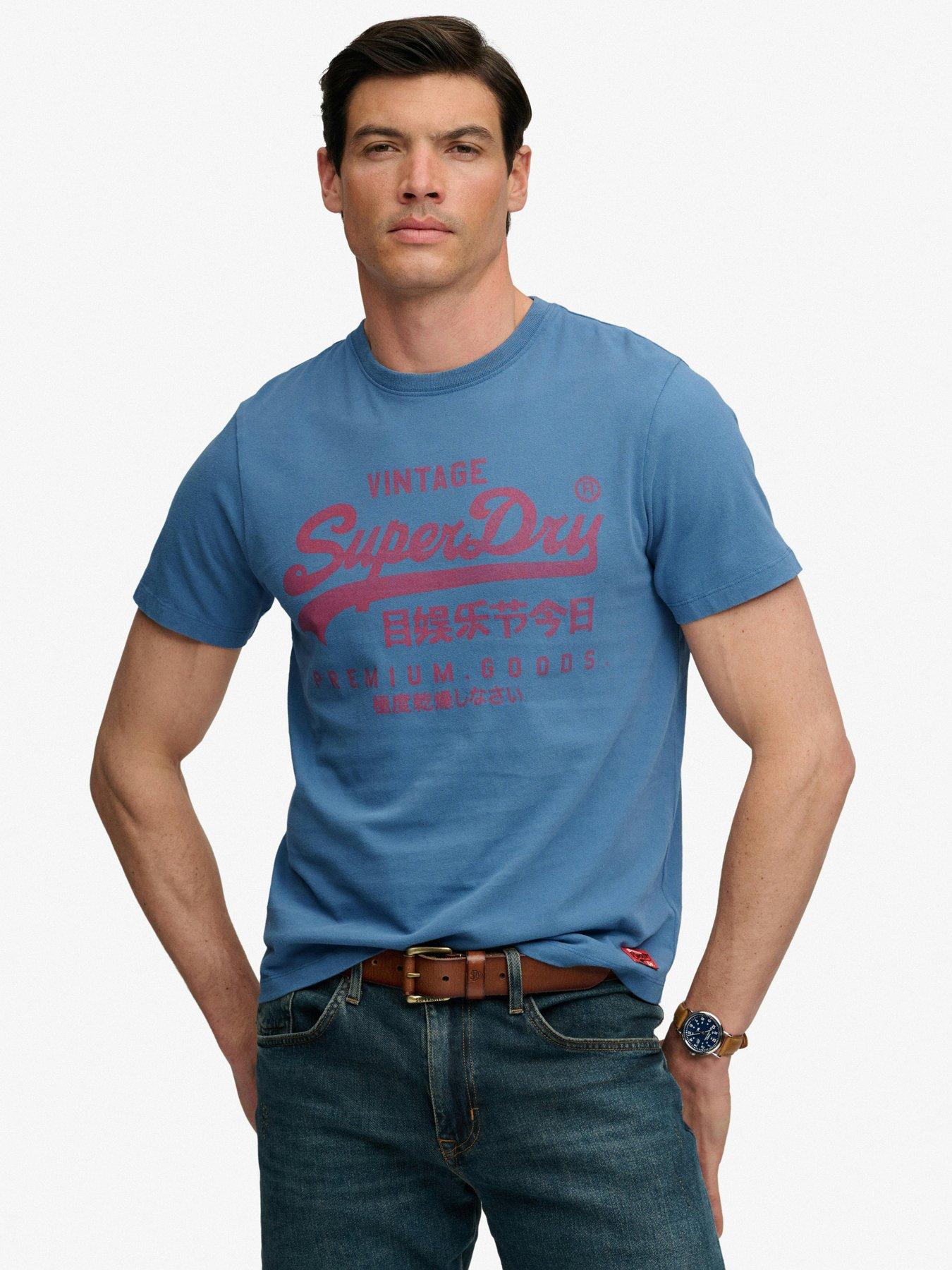 Superdry Vintage Logo Classic T-shirt - Blue