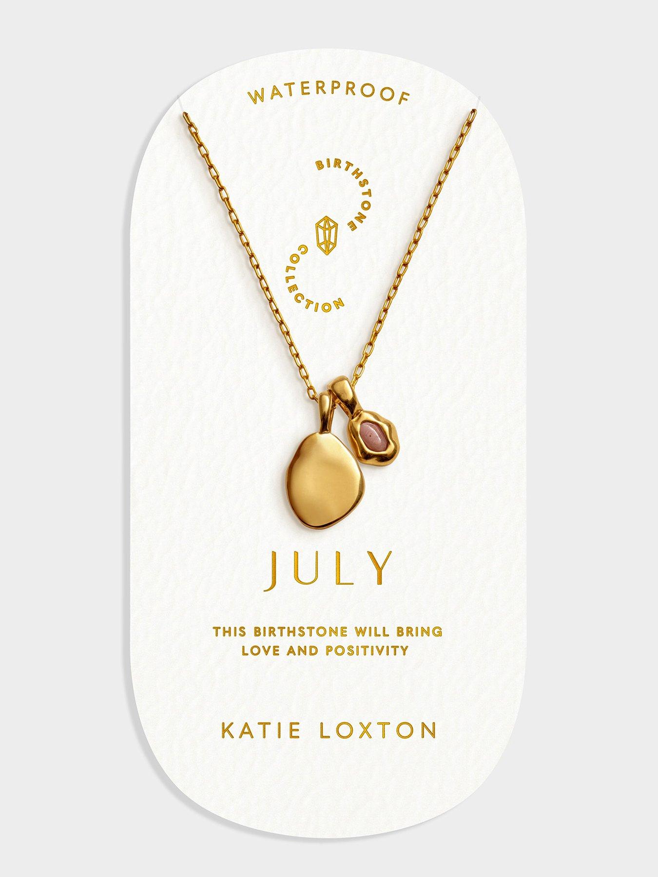 Katie Loxton Birthstone Necklace (Jan To Dec) - May